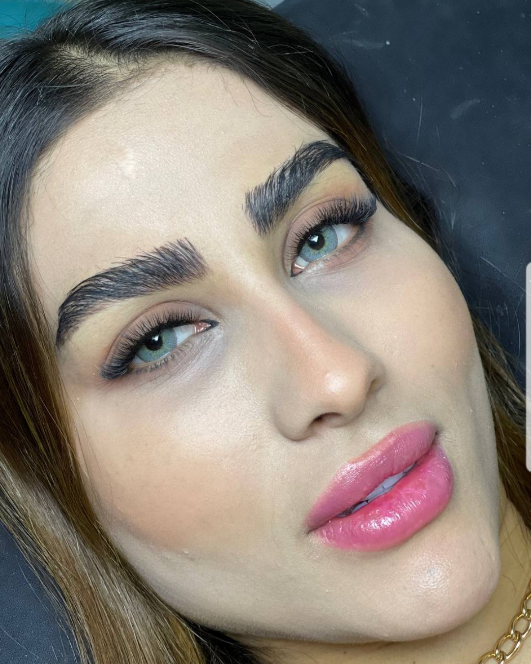 نمونه کار نادیا عبدی — لیفت و لمینت مژه