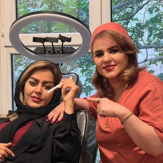 نمونه کار مژگان صالحی — لیفت و لمینت مژه