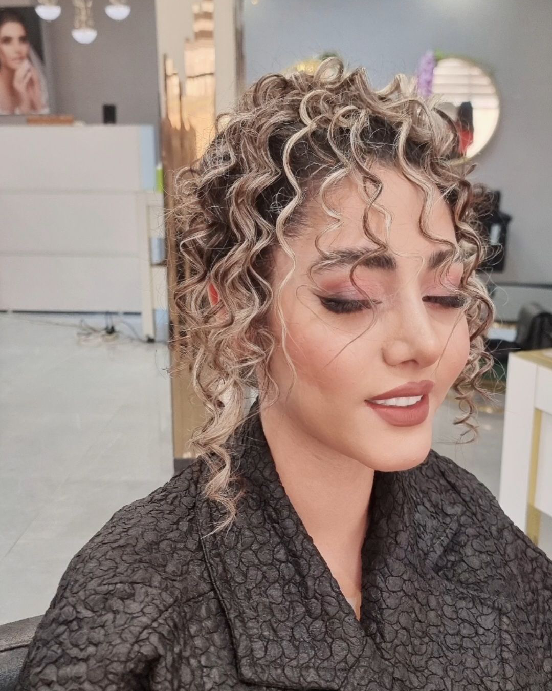 نمونه کار مژده زرین فرد — لیفت و لمینت مژه