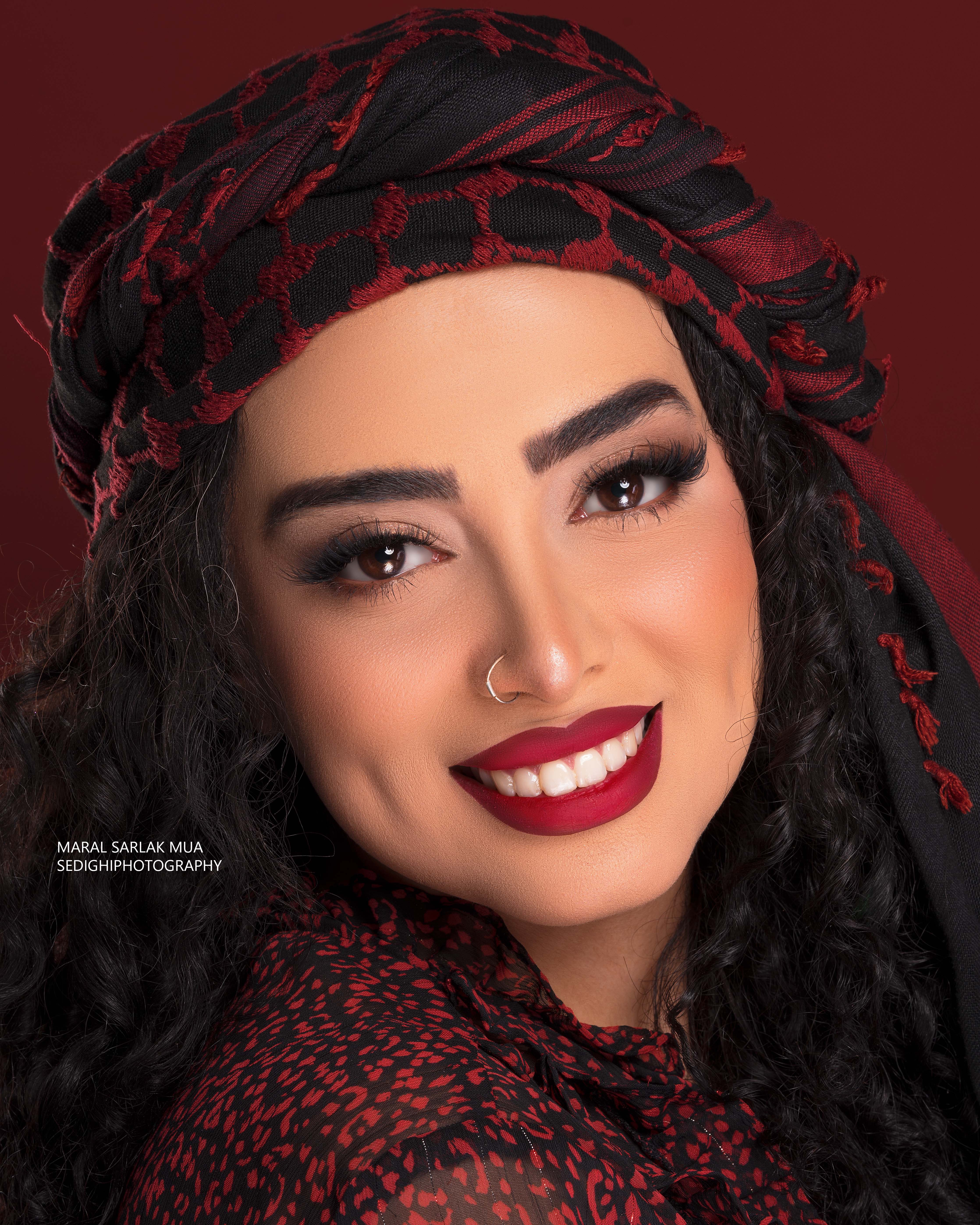 نمونه کار مارال سرلکی — لیفت و لمینت مژه