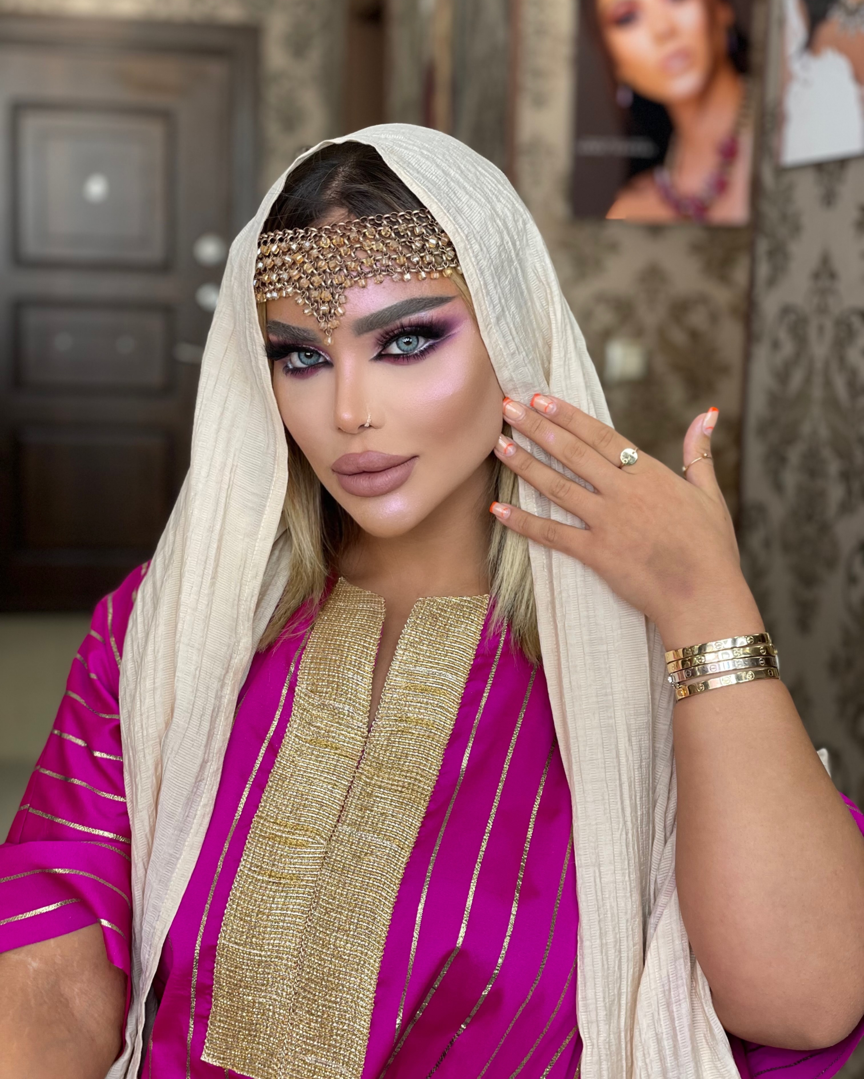 نمونه کار مارال سرلکی — لیفت و لمینت مژه