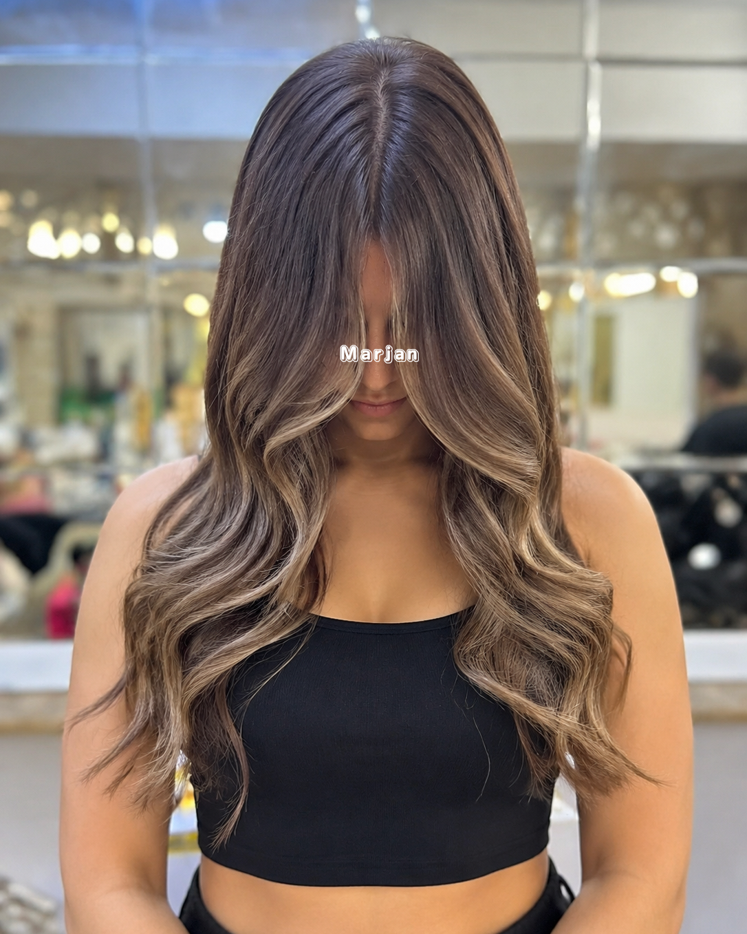 نمونه کار مرجان بشیری — لیفت و لمینت مژه