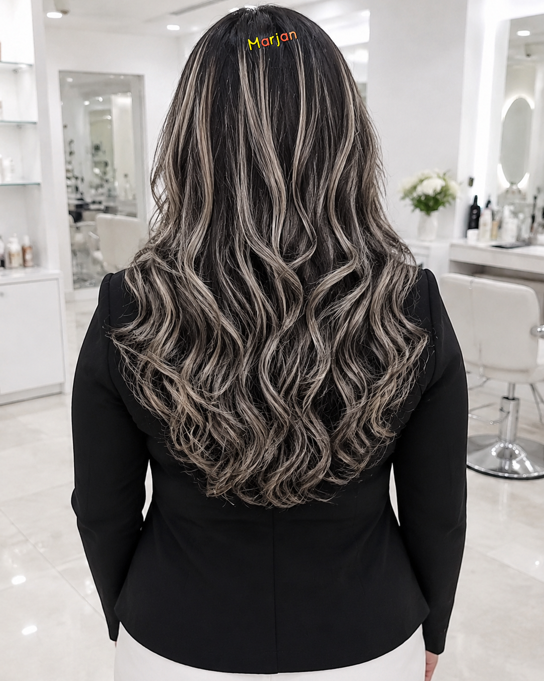 نمونه کار مرجان بشیری — لیفت و لمینت مژه