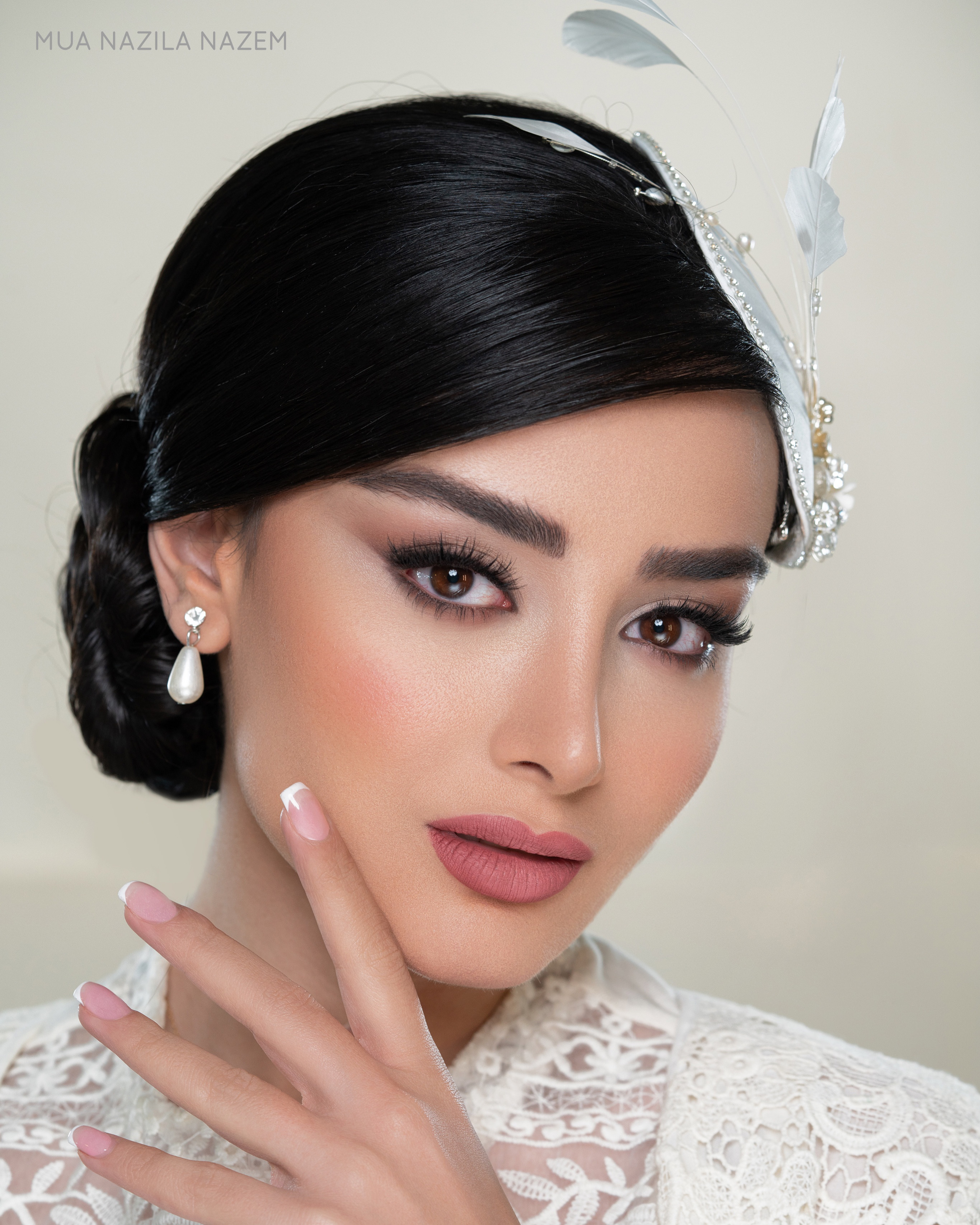 نمونه کار نازیلا ناظم — لیفت و لمینت مژه