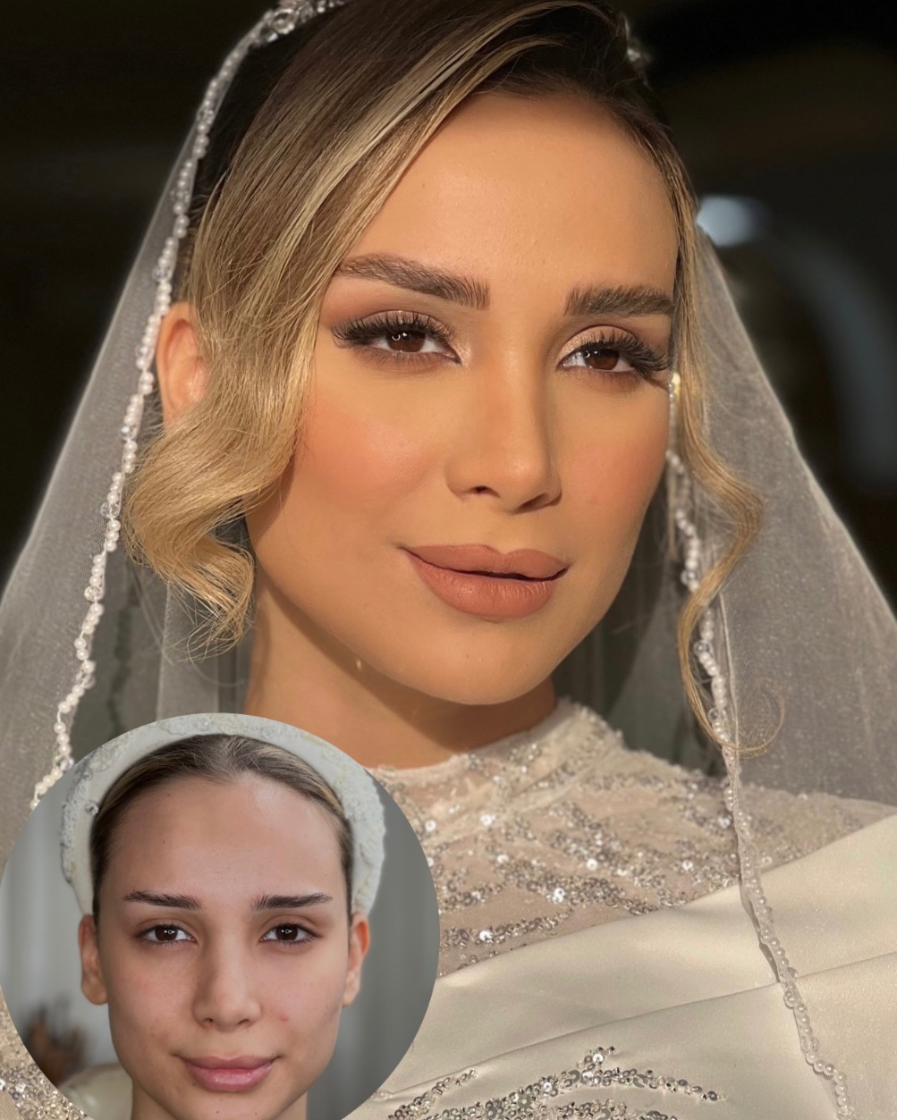 نمونه کار نازنین فرحناک — لیفت و لمینت مژه
