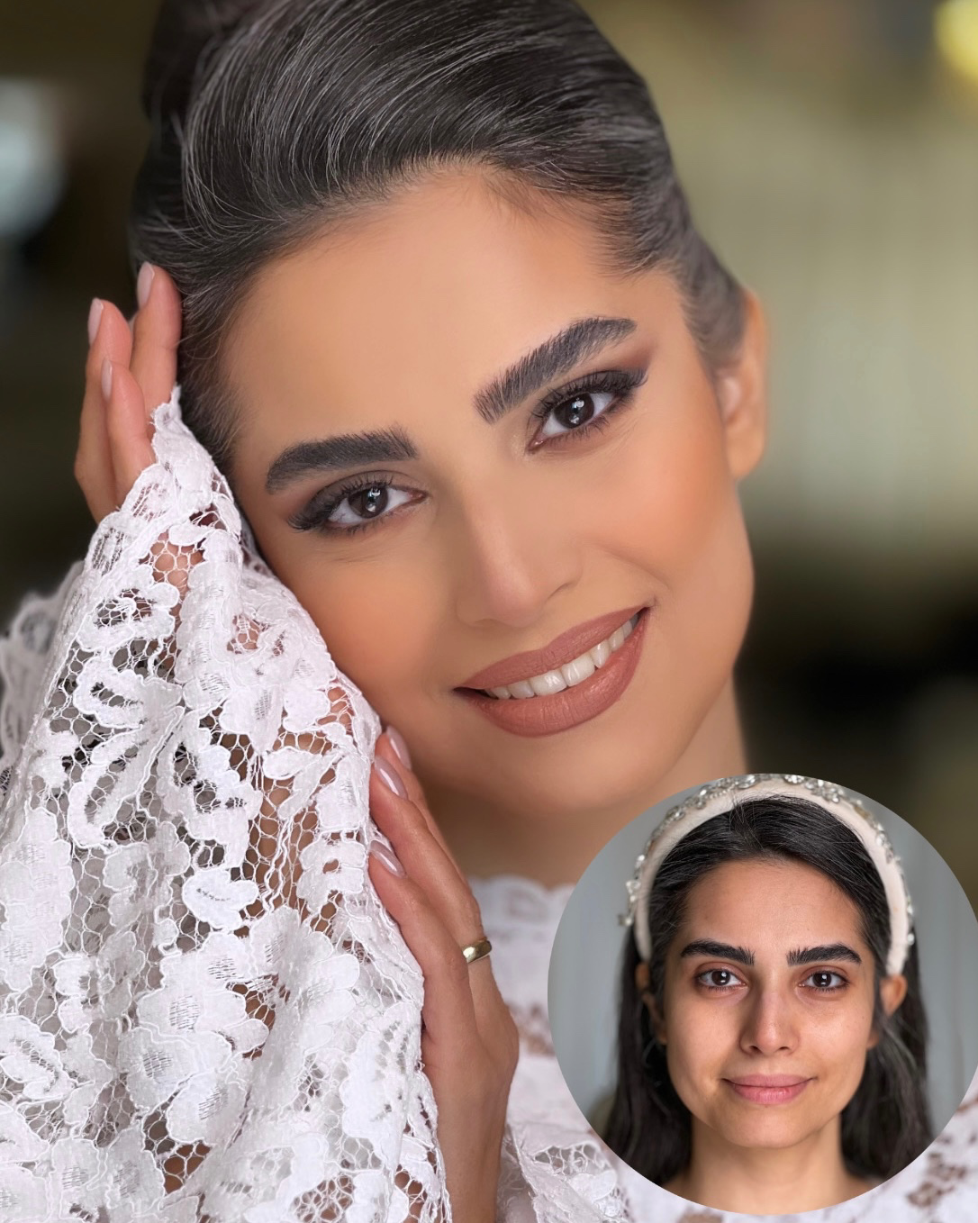 نمونه کار نازنین فرحناک — لیفت و لمینت مژه