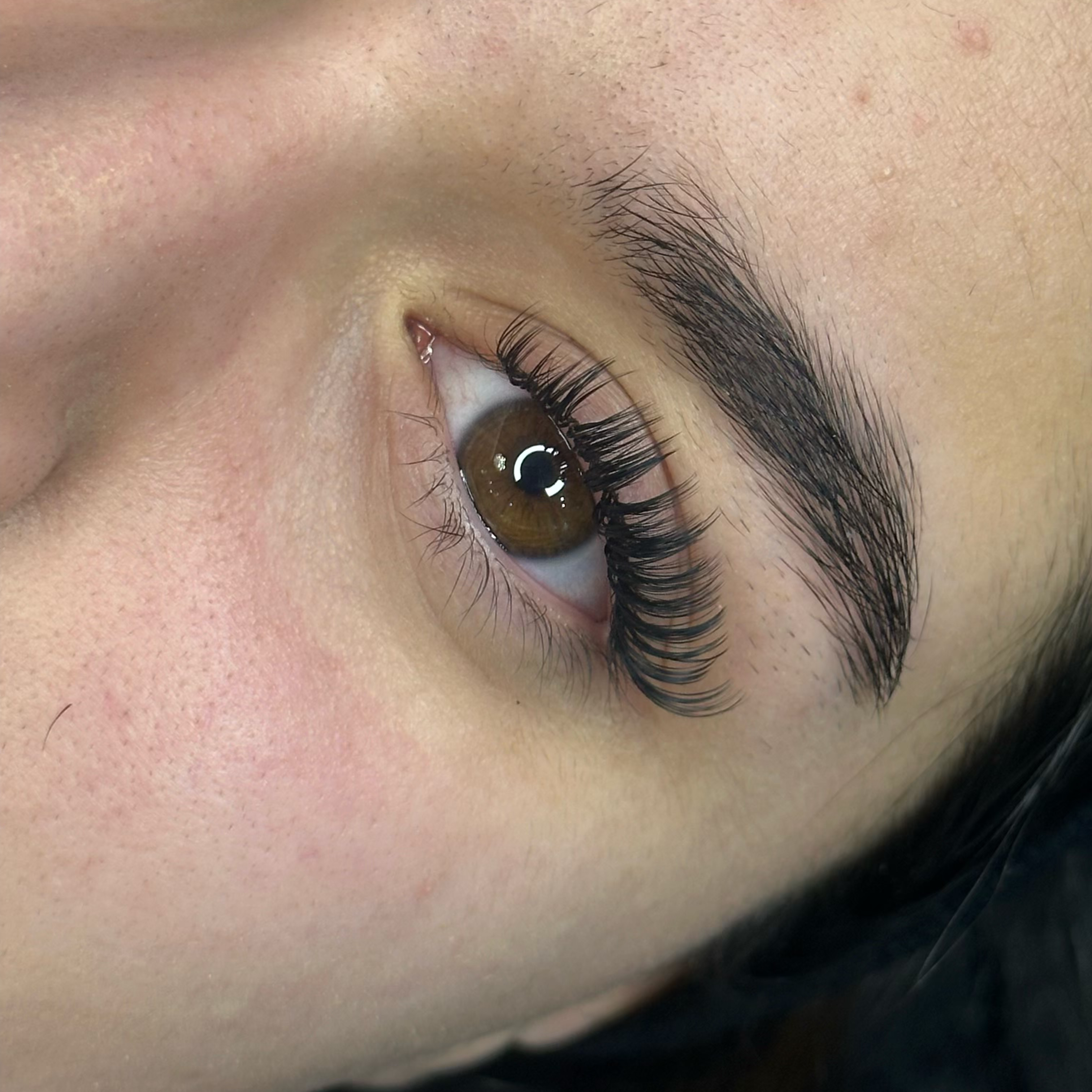 نمونه کار آیلین ابراهیم — لیفت و لمینت مژه