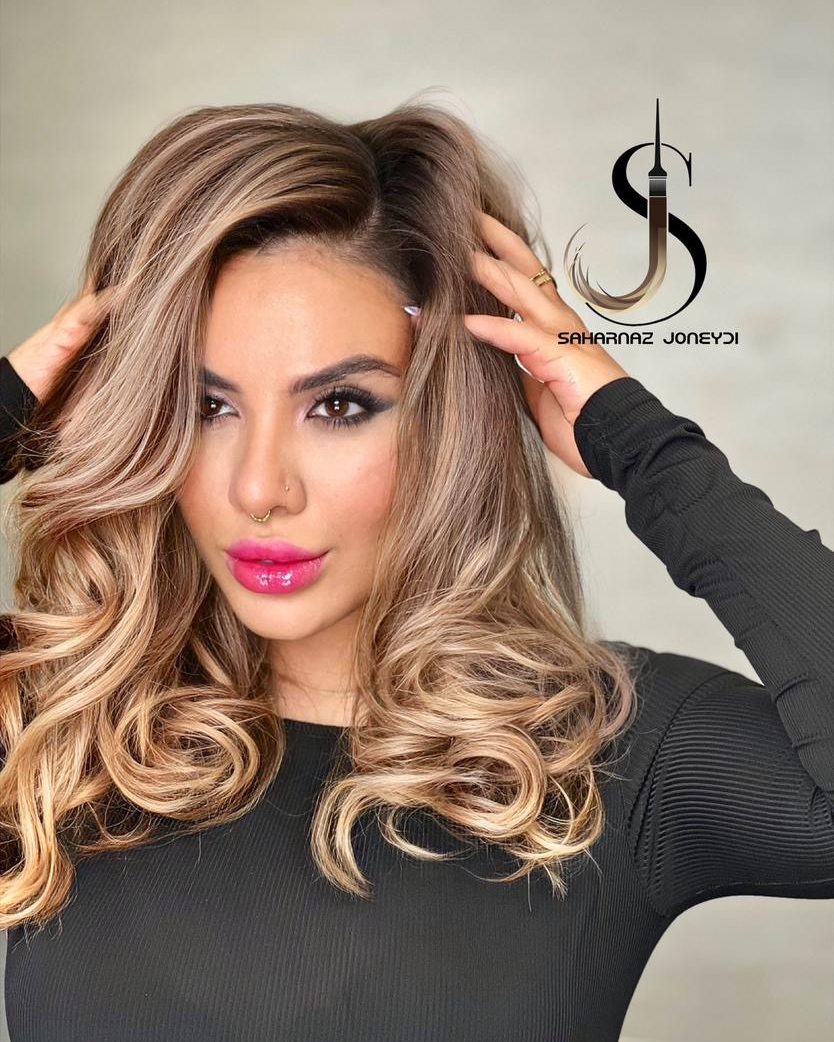 نمونه کار سحرناز جنیدی — لیفت و لمینت مژه