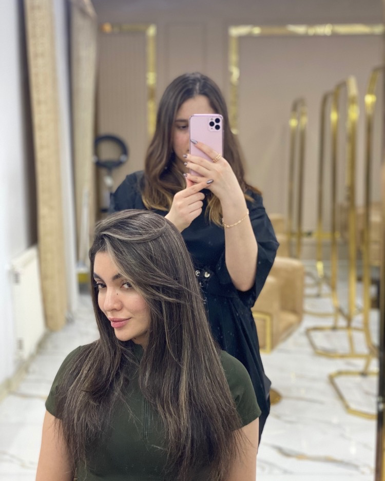 نمونه کار زهره صیدی — لیفت و لمینت مژه