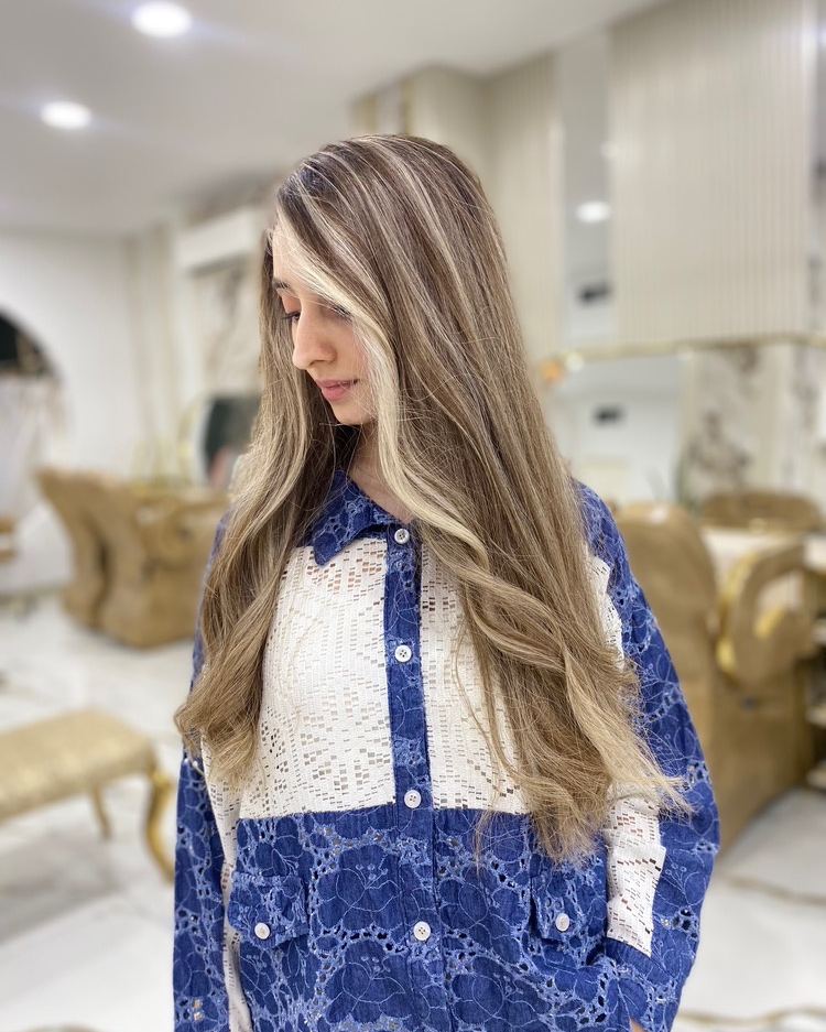 نمونه کار زهره صیدی — لیفت و لمینت مژه