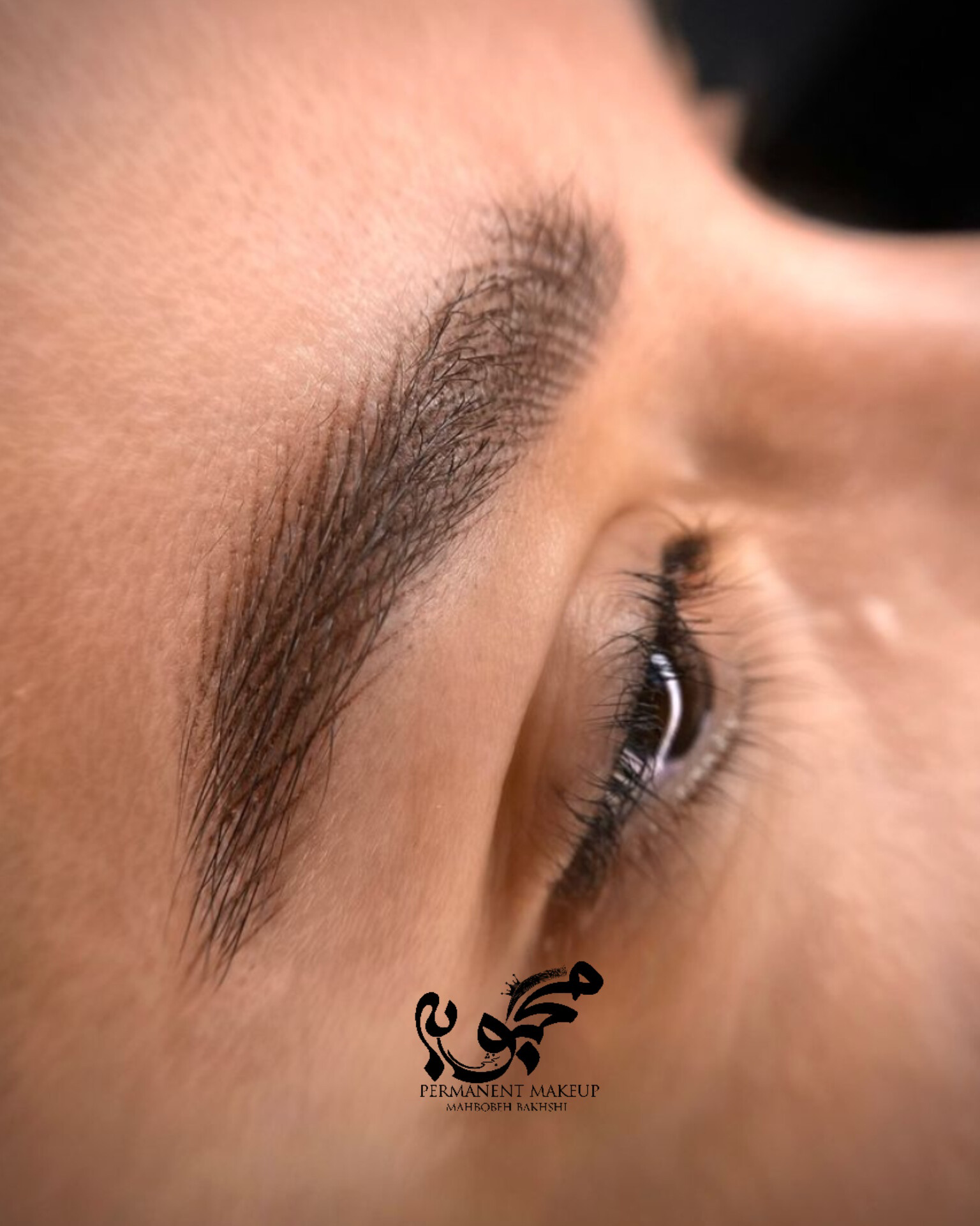 نمونه کار محبوبه بخشی — لیفت و لمینت مژه