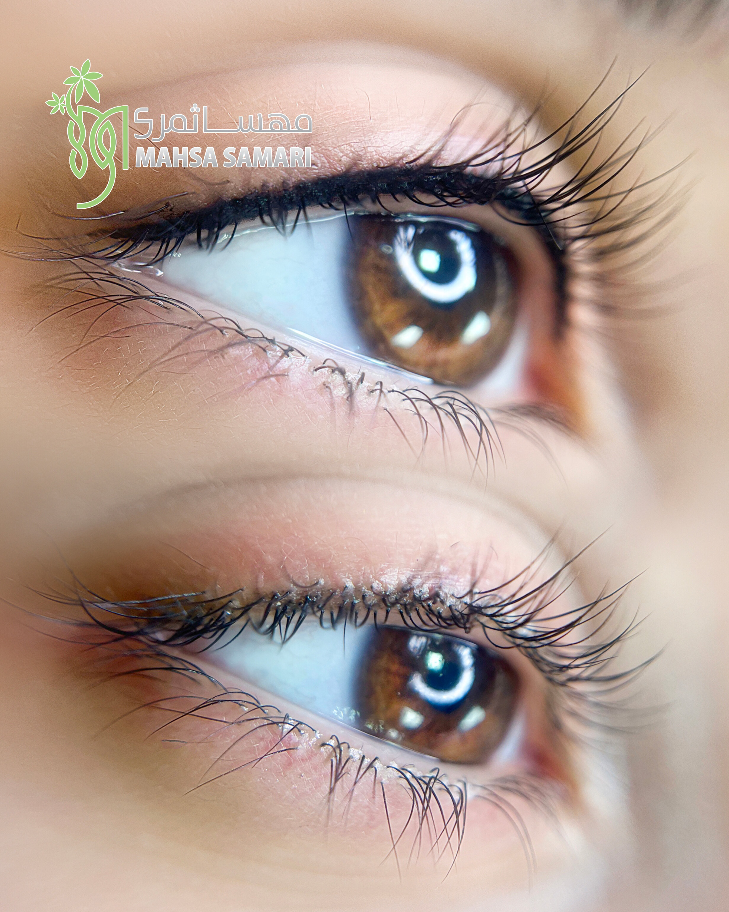 نمونه کار مهسا ثمری — لیفت و لمینت مژه