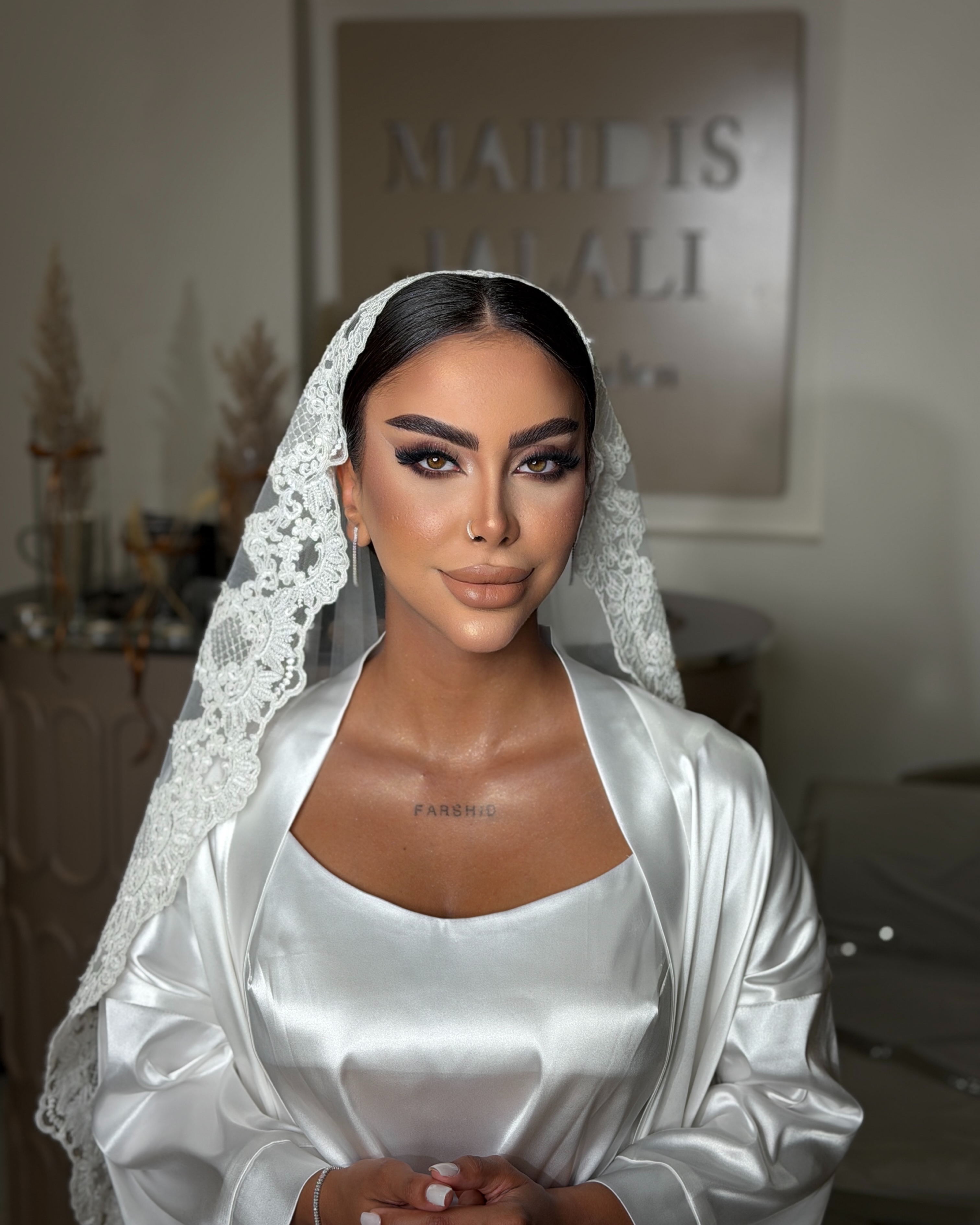 نمونه کار مهدیه جلالی — لیفت و لمینت مژه