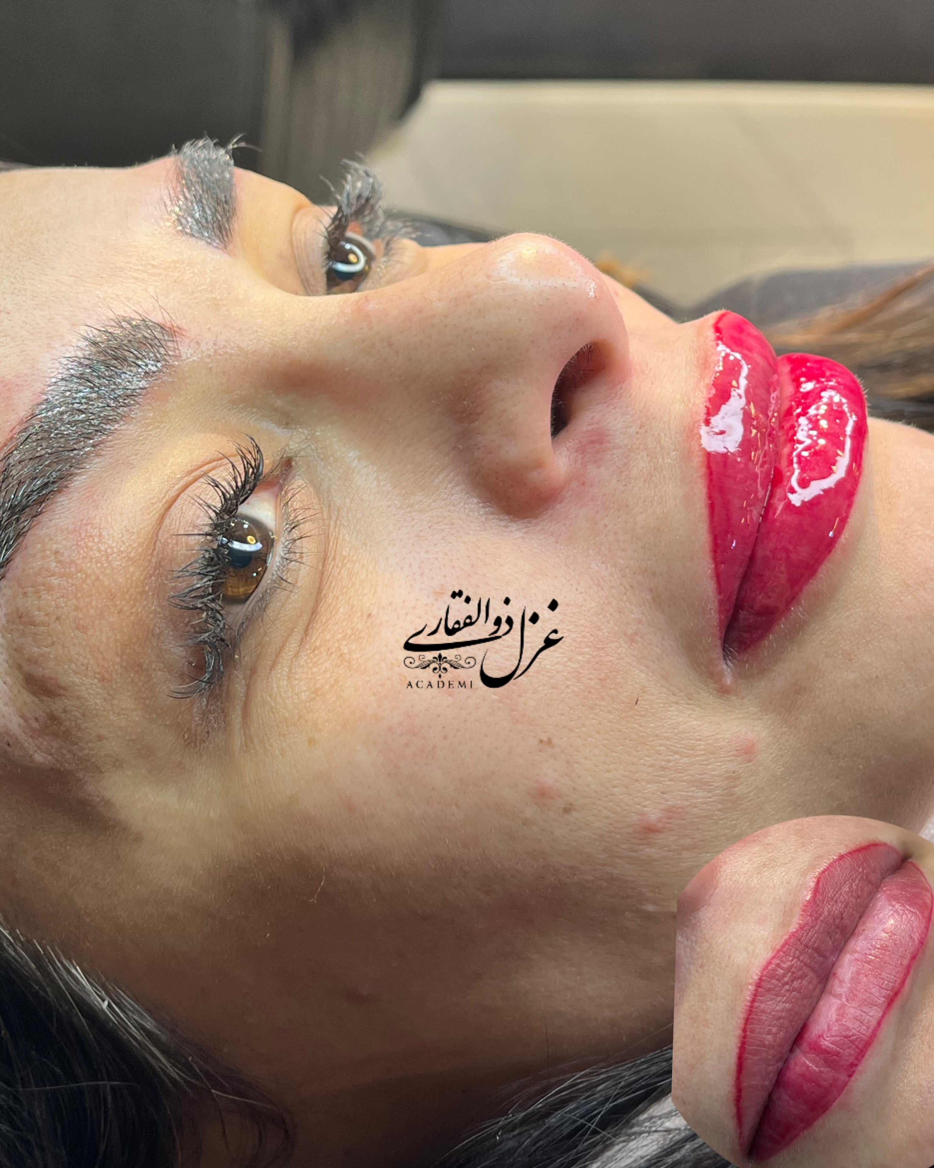 نمونه کار غزل ذوالفقاری — لیفت و لمینت مژه