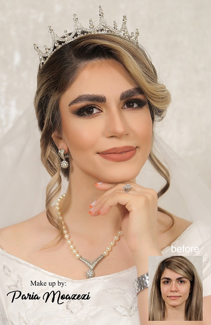 نمونه کار پریا معززی — لیفت و لمینت مژه