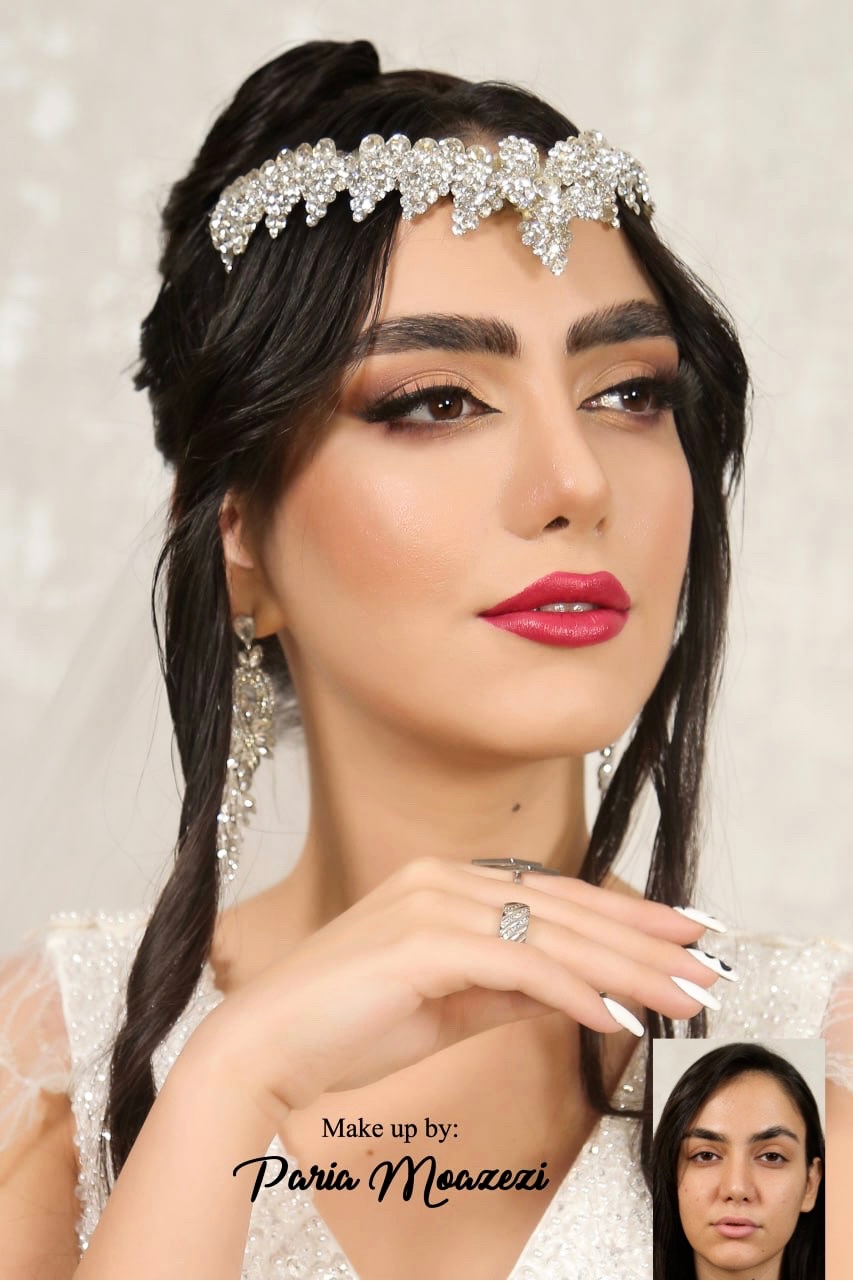 نمونه کار پریا معززی — لیفت و لمینت مژه