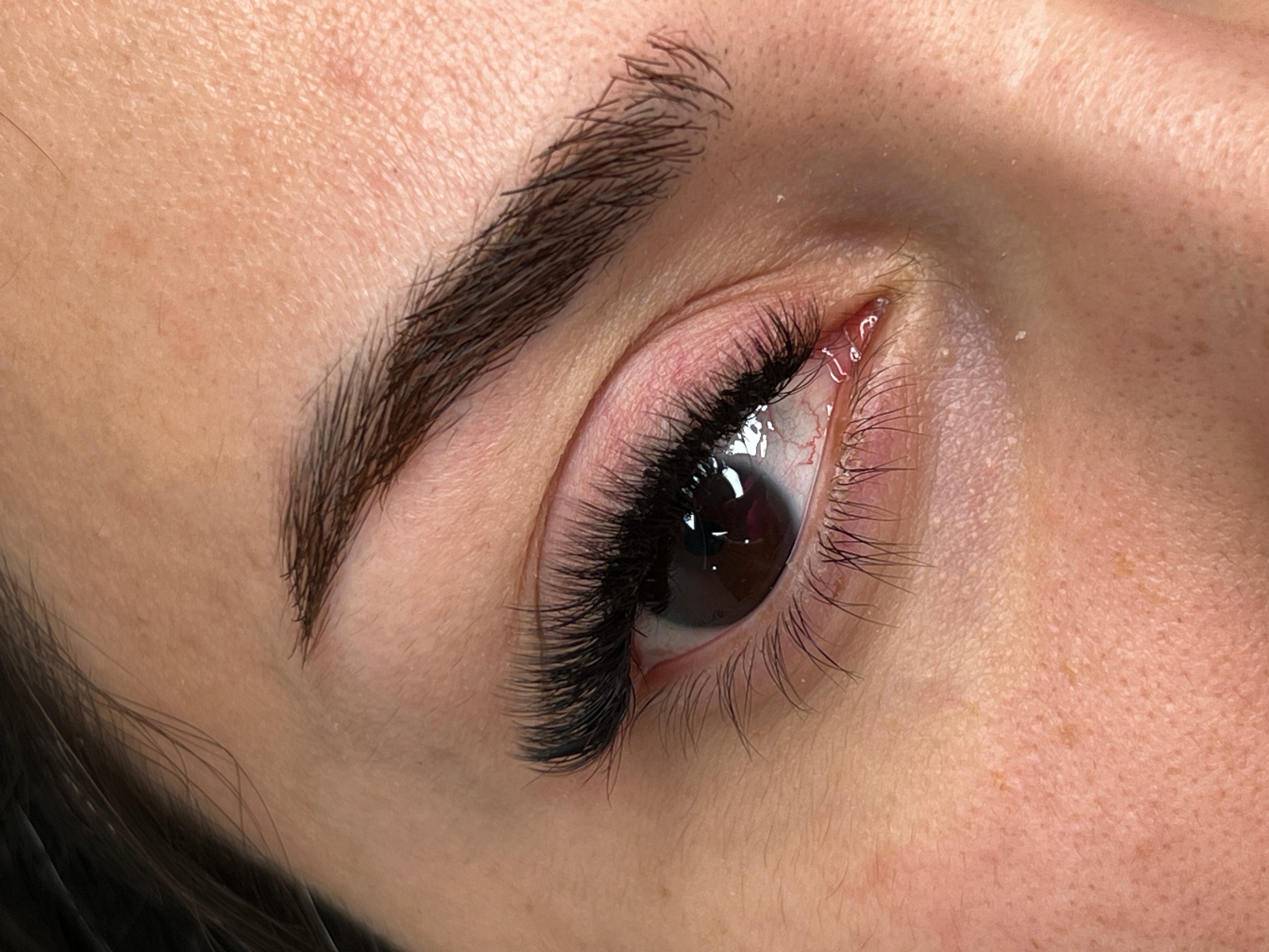 نمونه کار ماهرخسار باباطاهری — لیفت و لمینت مژه