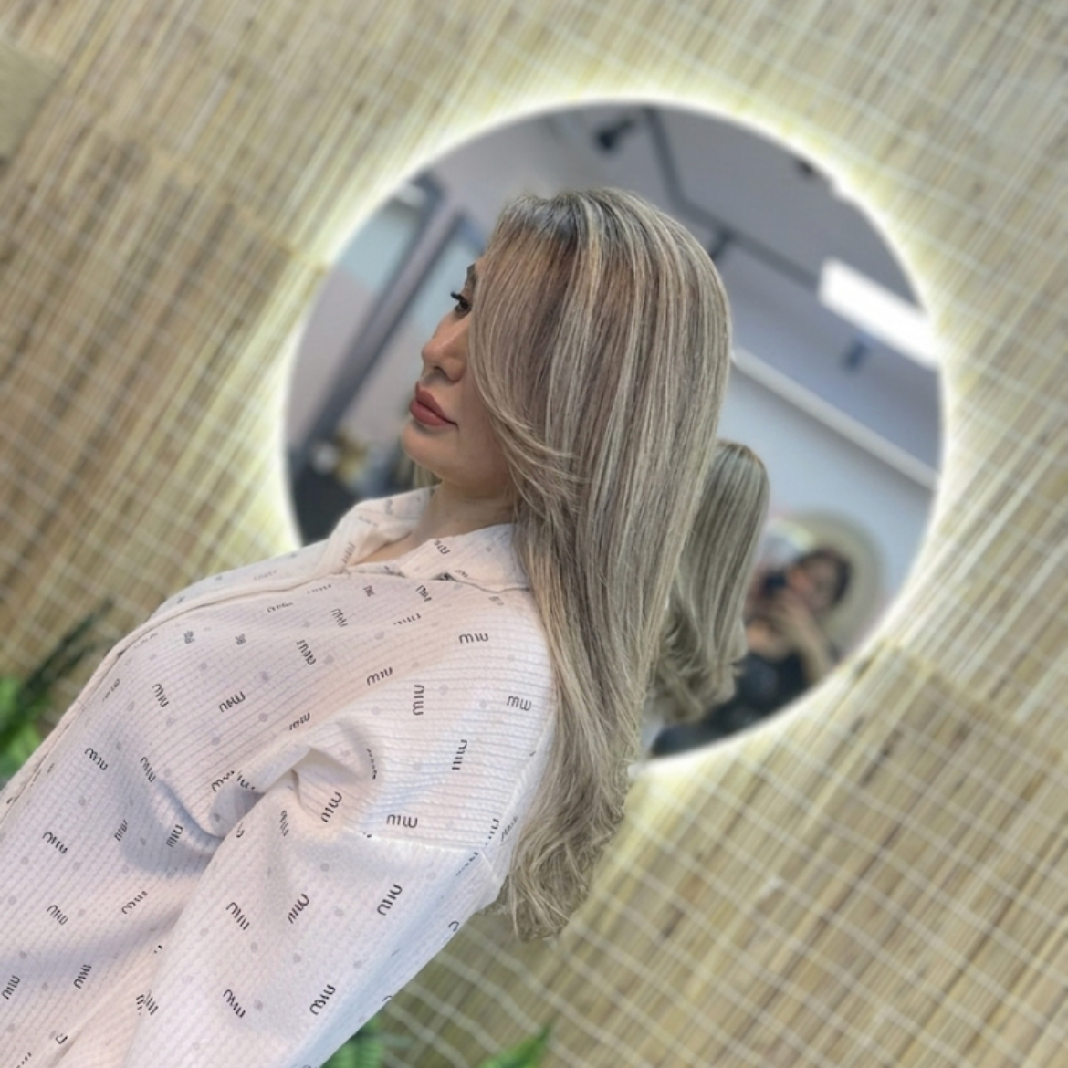 نمونه کار فاطمه حسینزاده — لیفت و لمینت مژه