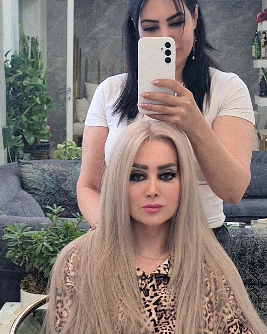 نمونه کار سیمین یگانه — لیفت و لمینت مژه
