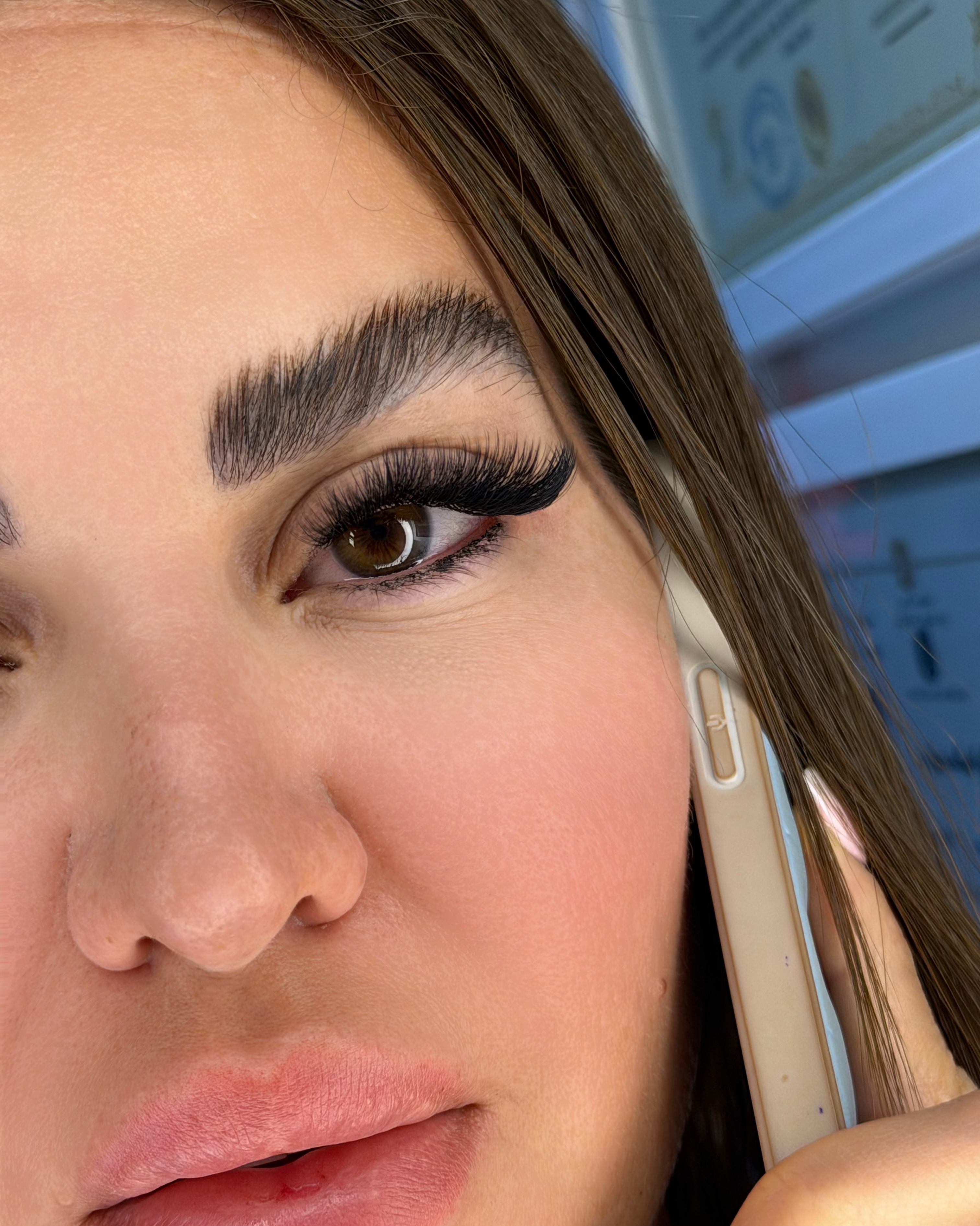 نمونه کار ملیکا دانشیان — لیفت و لمینت مژه