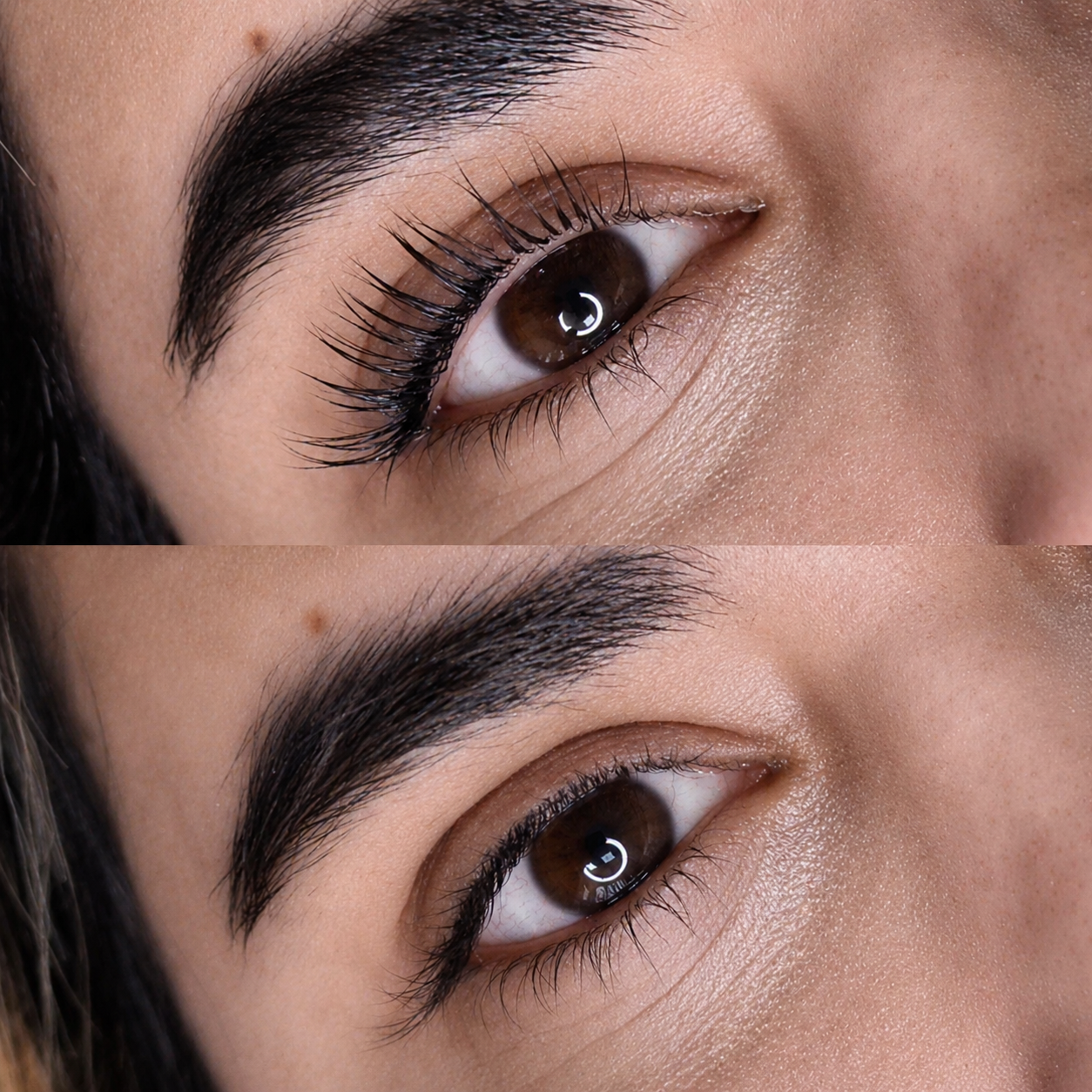 نمونه کار نازنین طاهایی — لیفت و لمینت مژه