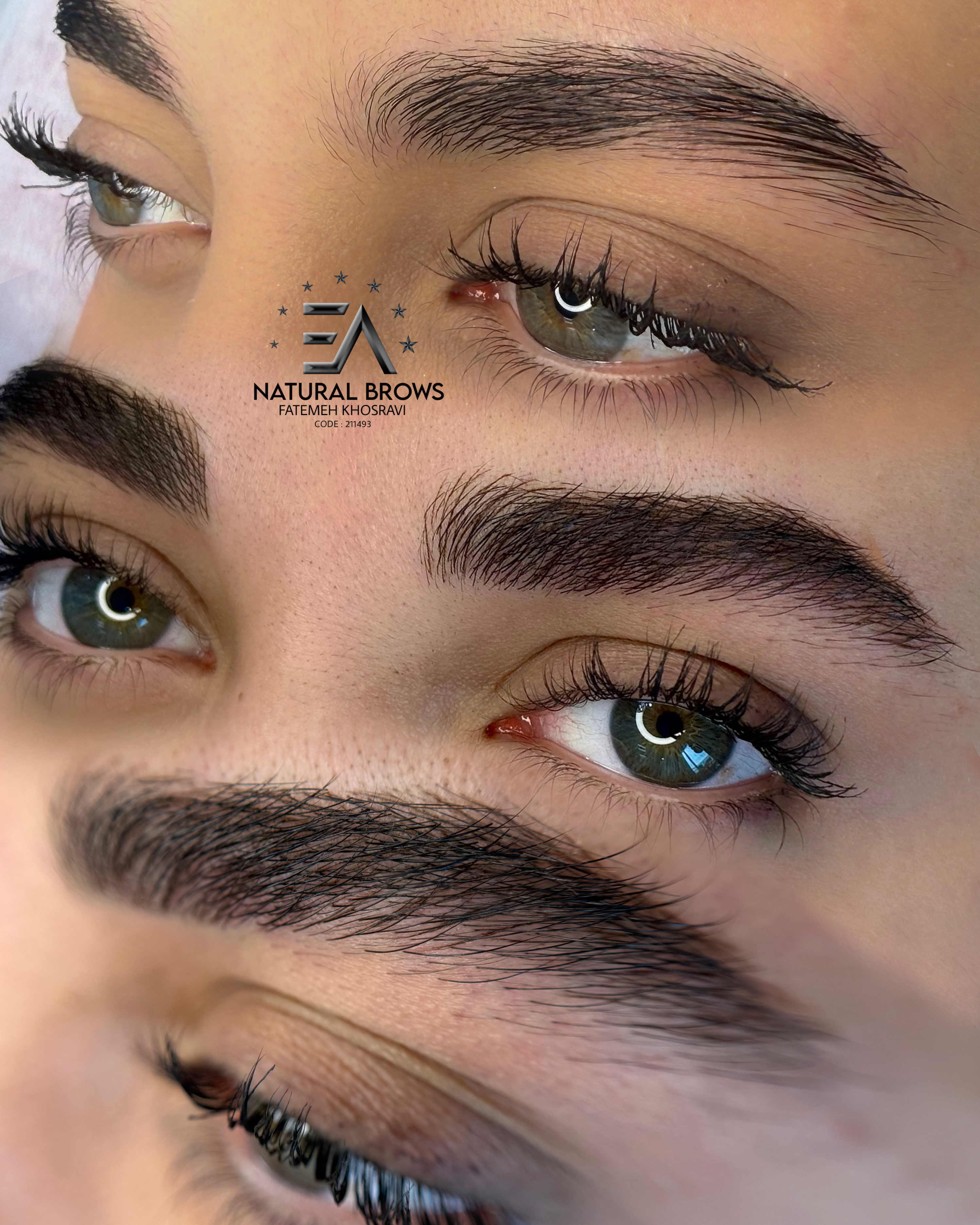 نمونه کار فاطمه خسروی — لیفت و لمینت مژه