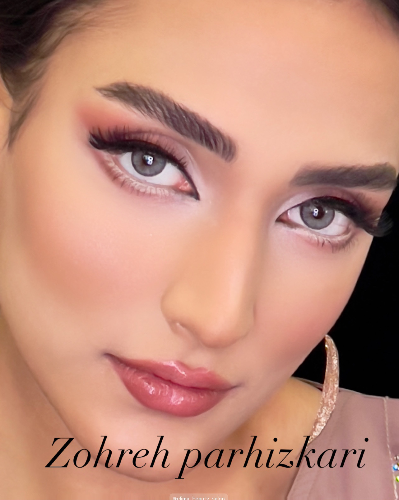 نمونه کار زهره پرهیزکاری — لیفت و لمینت مژه