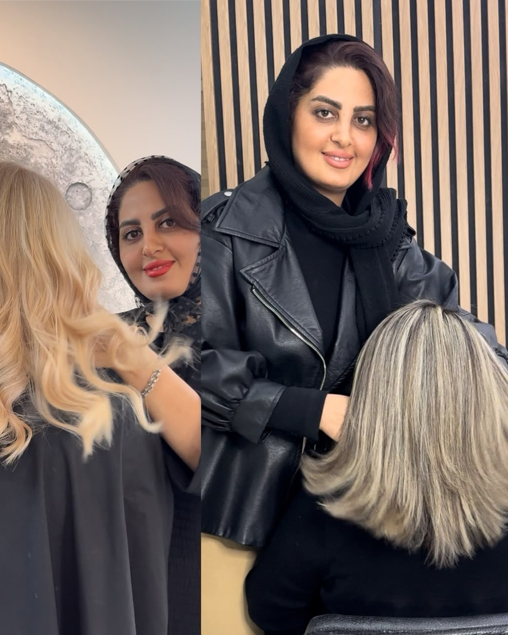 نمونه کار نرگس کمانی — لیفت و لمینت مژه