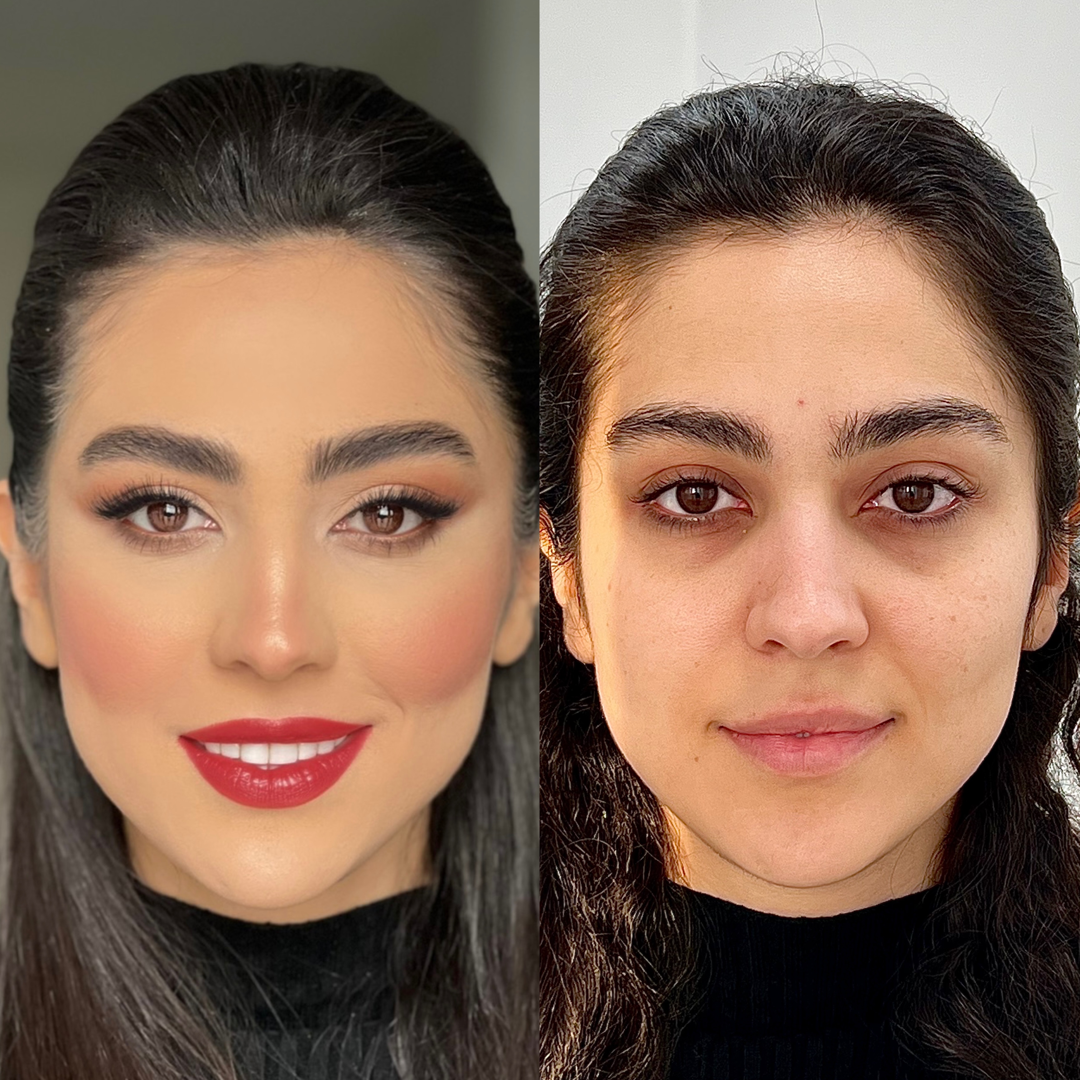 نمونه کار شیما نیکپور — لیفت و لمینت مژه
