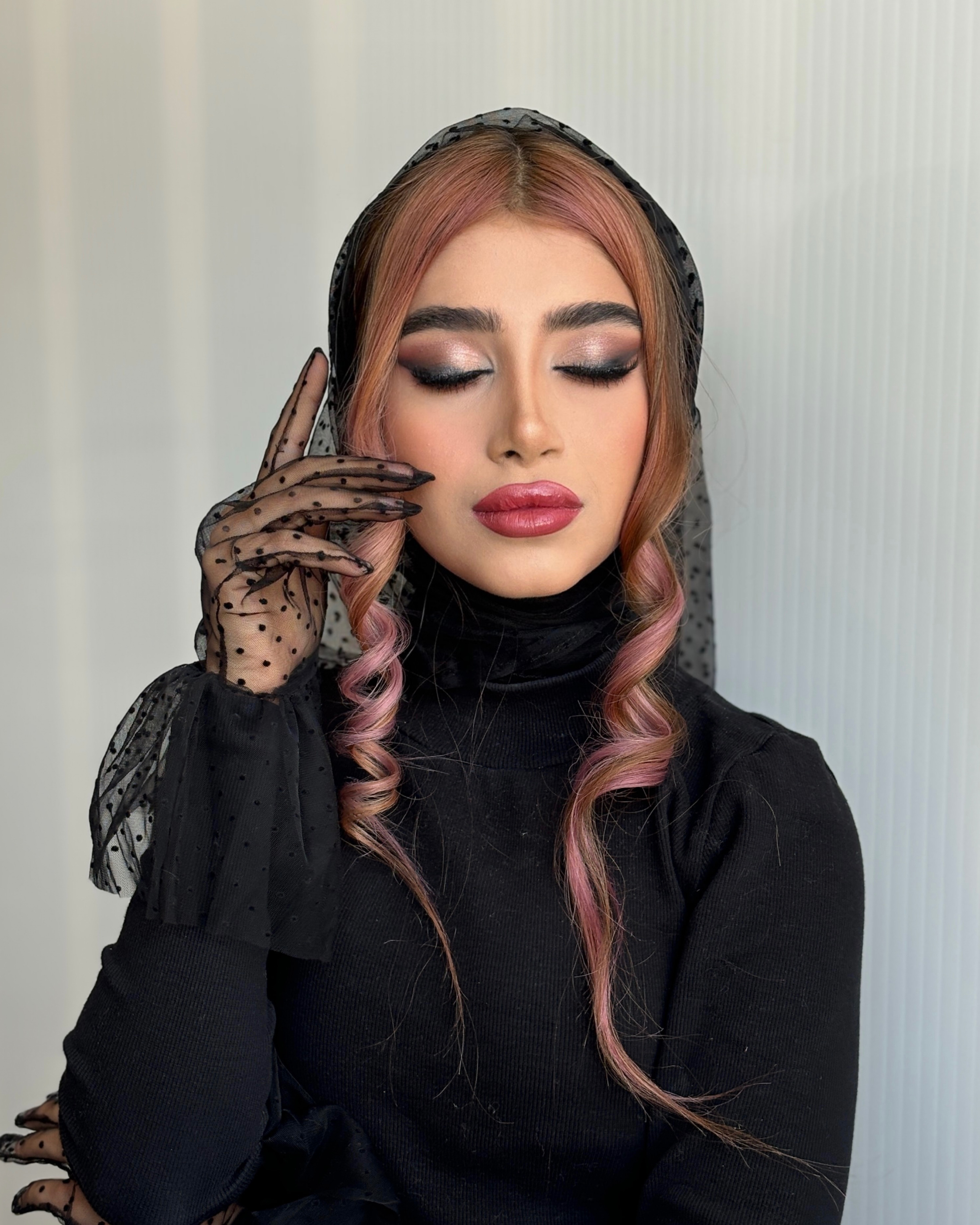 نمونه کار نسترن رضائی — لیفت و لمینت مژه