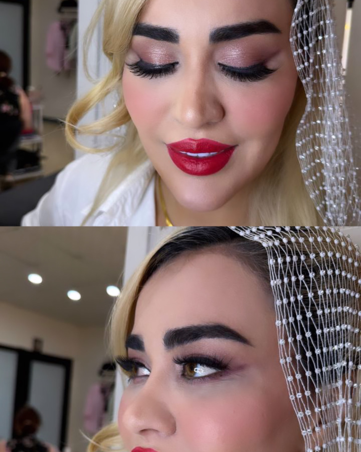 نمونه کار نسترن رضائی — لیفت و لمینت مژه