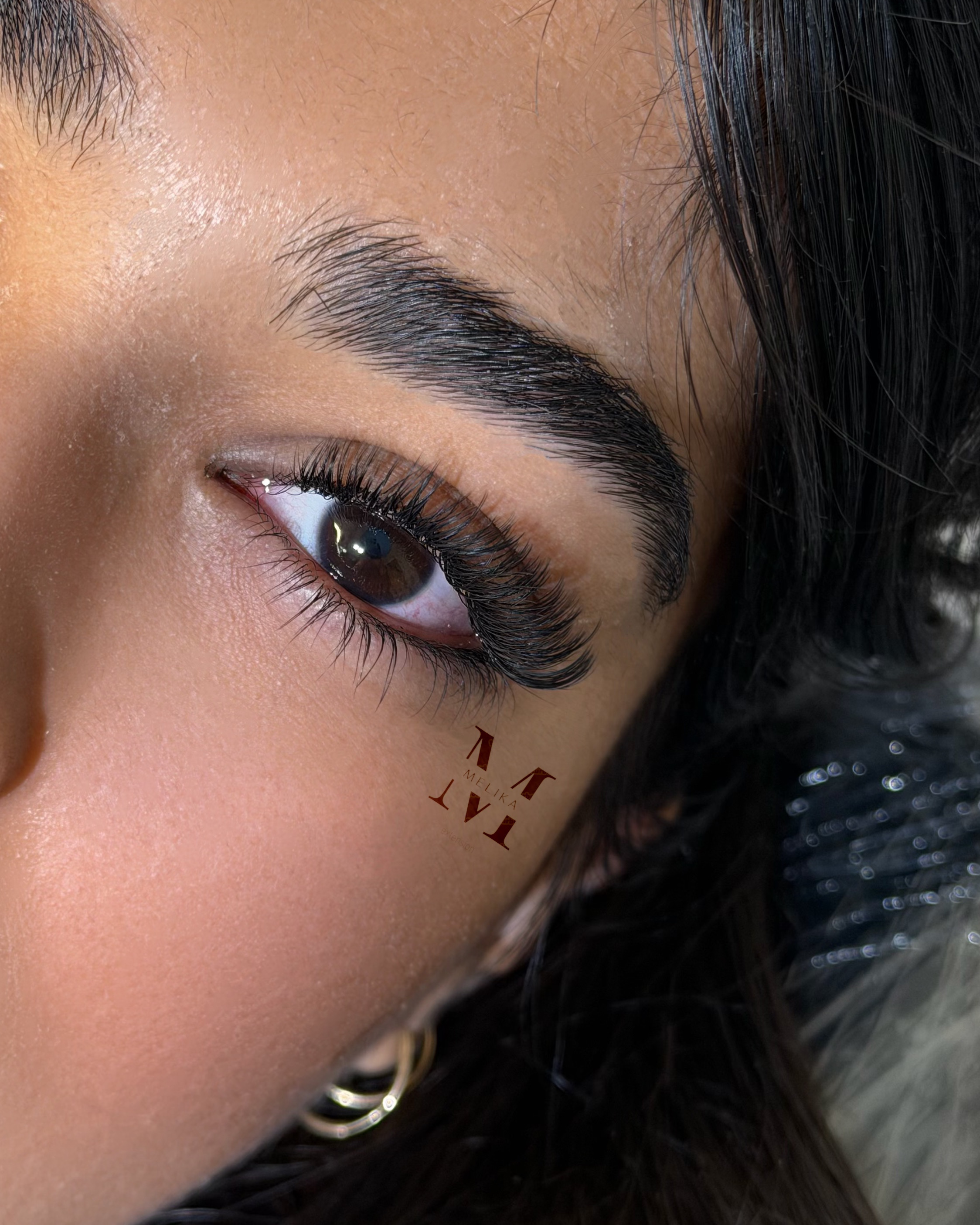 نمونه کار ملیکا دانشیان — لیفت و لمینت مژه