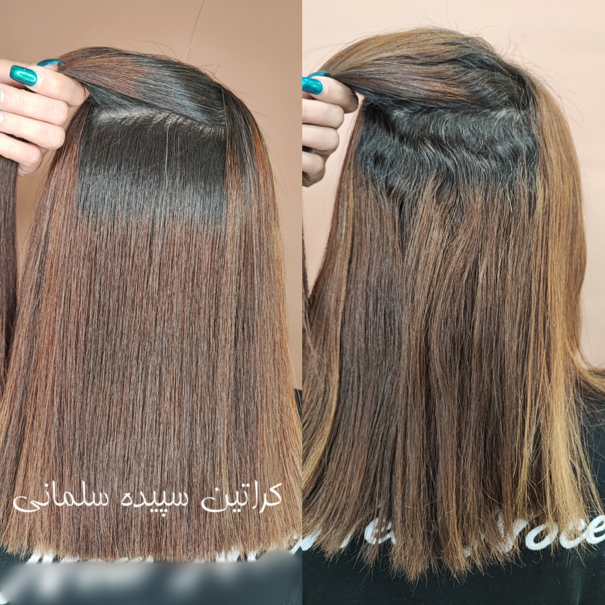 نمونه کار سپیده سلمانی — لیفت و لمینت مژه