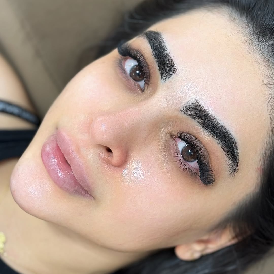 نمونه کار نسرین فلاح — لیفت و لمینت مژه