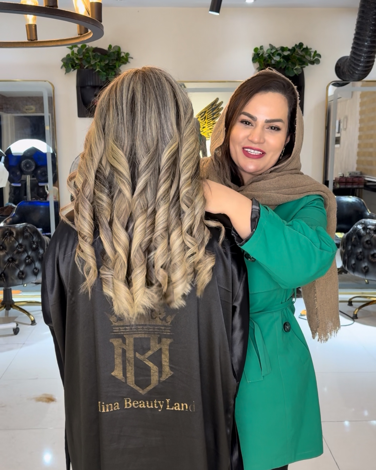 نمونه کار مینا پوراحد — لیفت و لمینت مژه