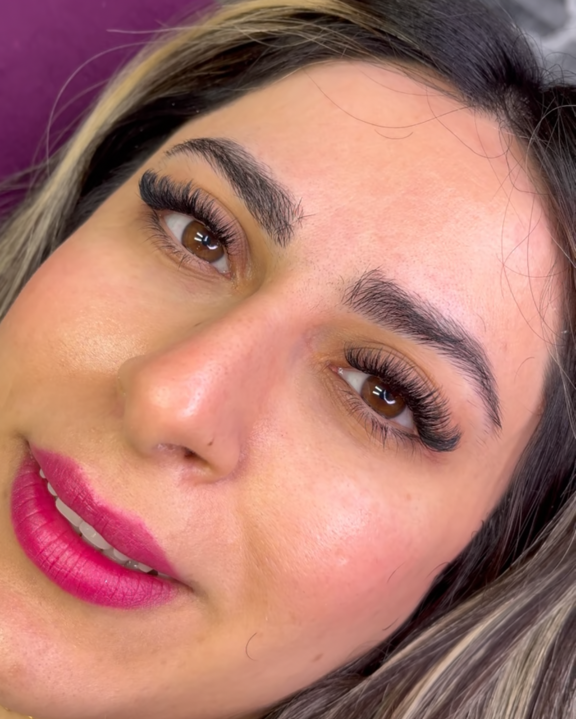 نمونه کار ستایش امیرلو — لیفت و لمینت مژه
