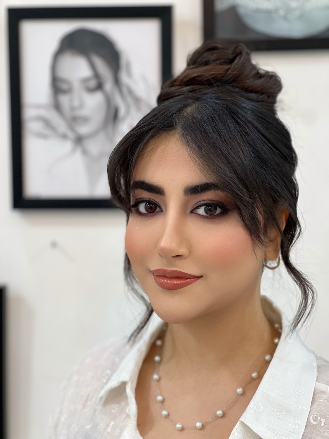نمونه کار سَهی بهرامی — لیفت و لمینت مژه