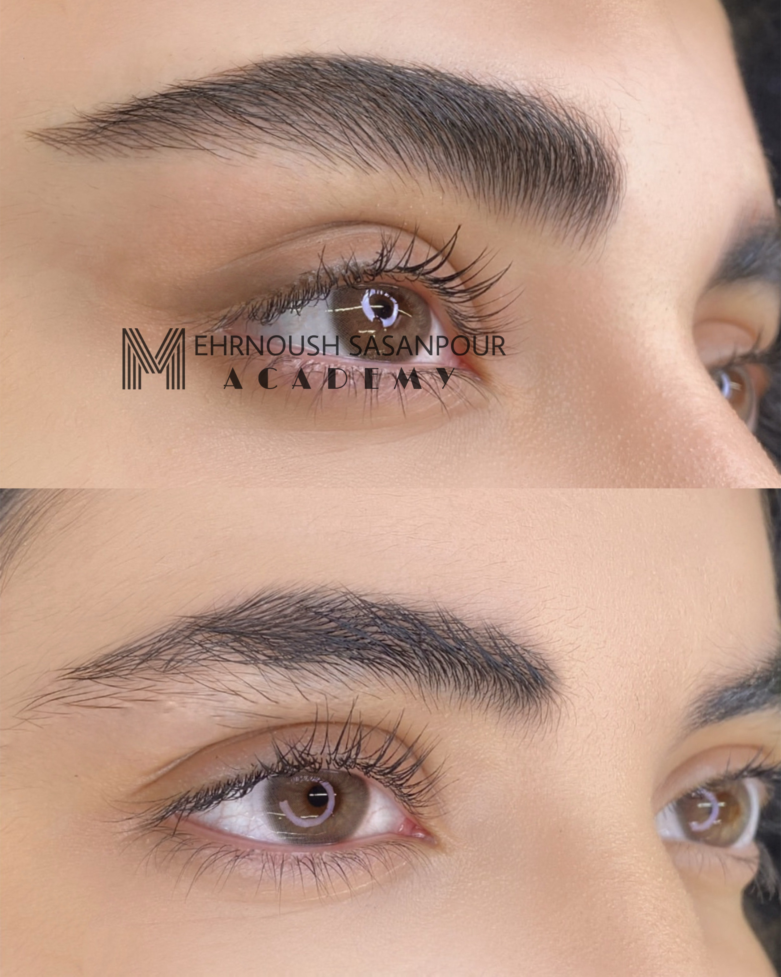 نمونه کار مهرنوش ساسانپور — لیفت و لمینت مژه