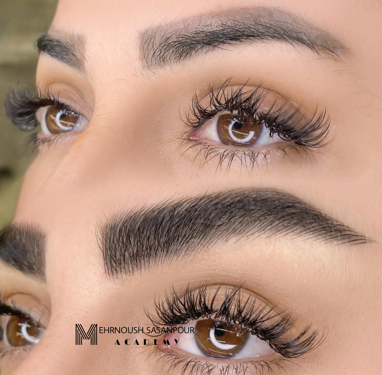 نمونه کار مهرنوش ساسانپور — لیفت و لمینت مژه