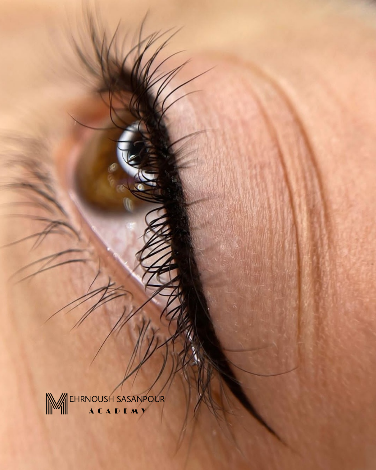 نمونه کار مهرنوش ساسانپور — لیفت و لمینت مژه