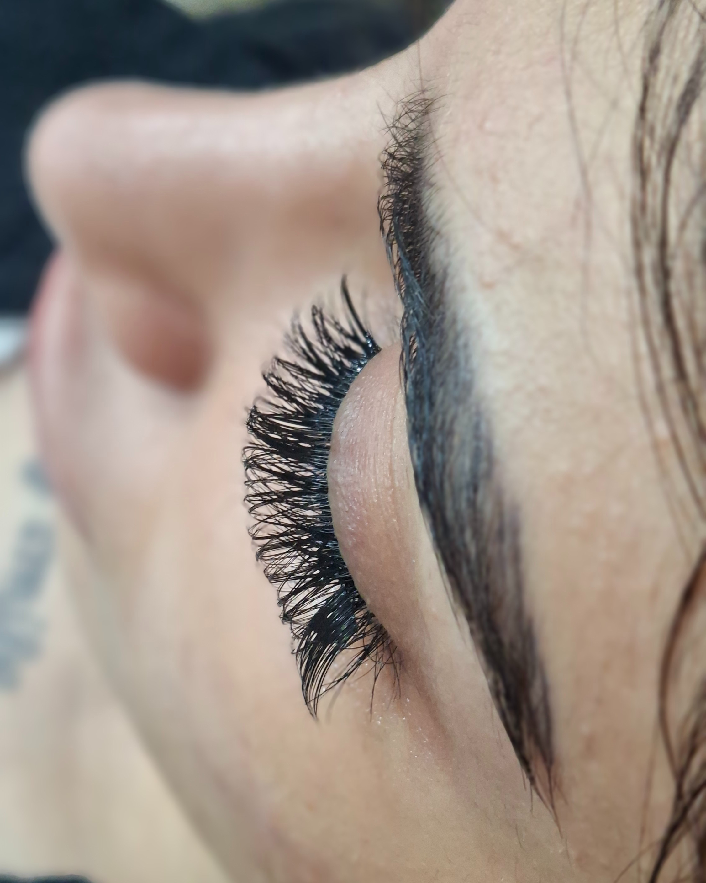 نمونه کار نگار رشیدی — لیفت و لمینت مژه