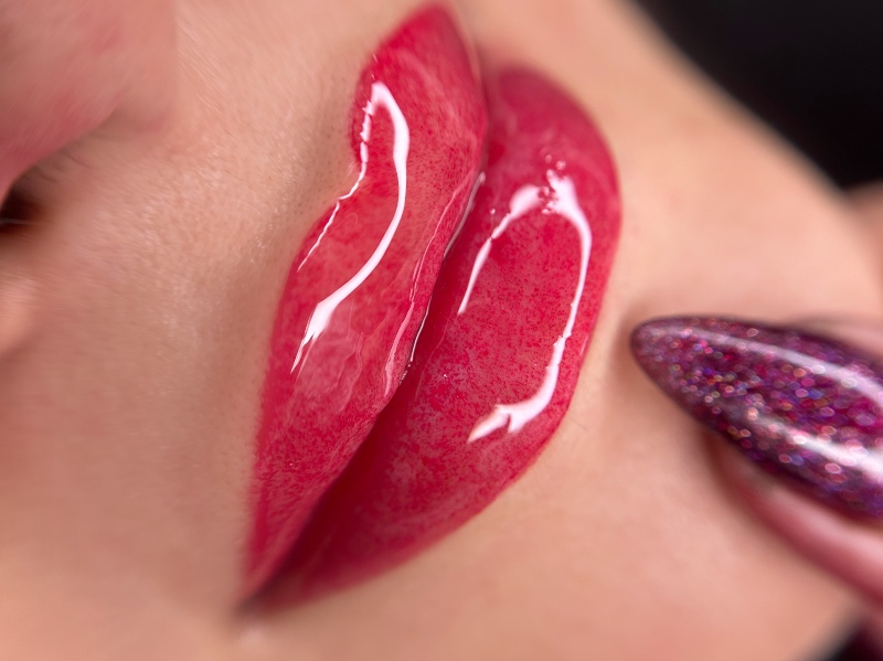 نمونه کار زیبا قربان زاده — لیفت و لمینت مژه