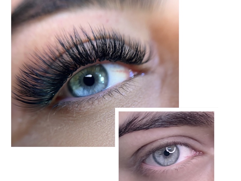 نمونه کار زیبا قربان زاده — لیفت و لمینت مژه