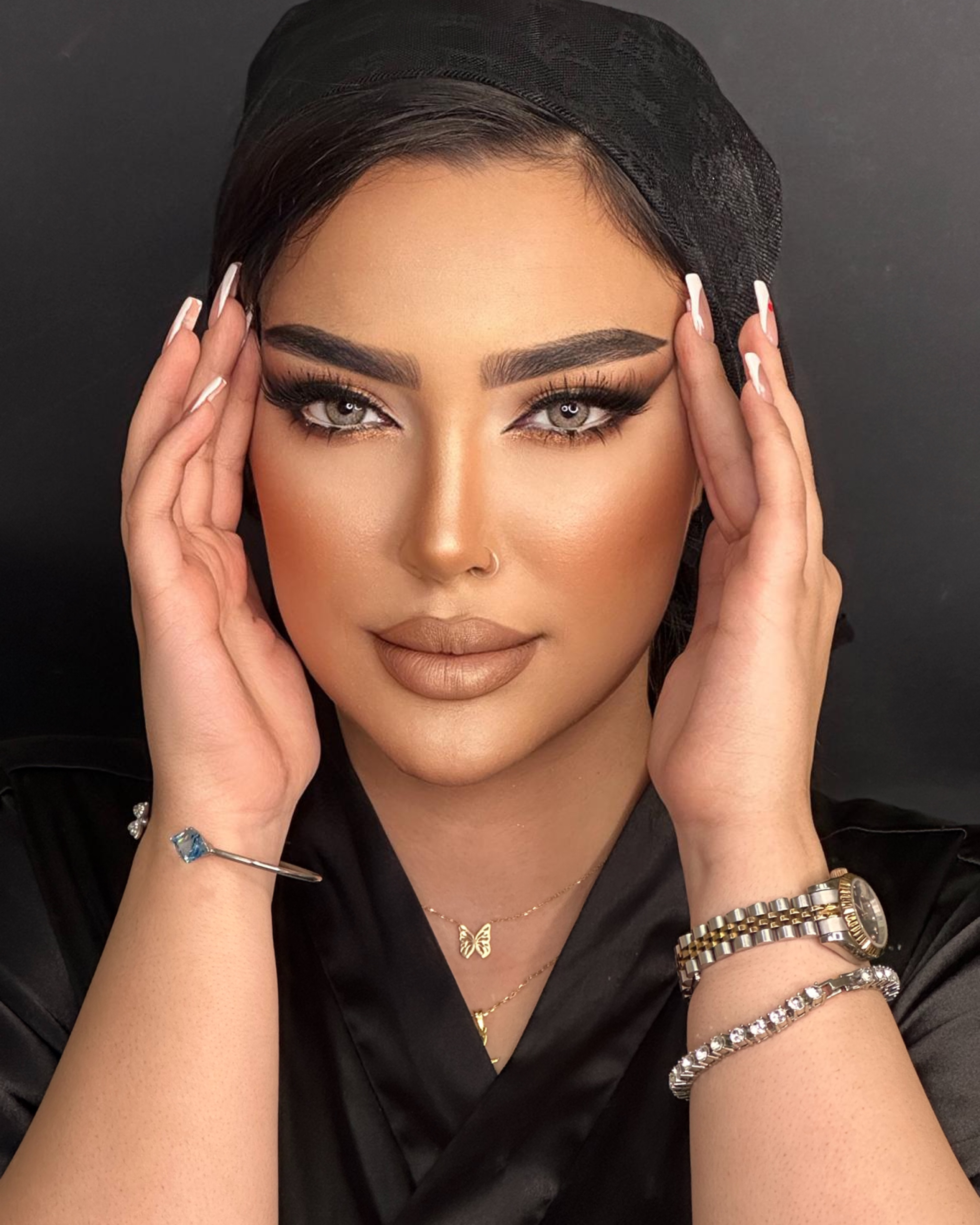 نمونه کار زیبا قربان زاده — لیفت و لمینت مژه