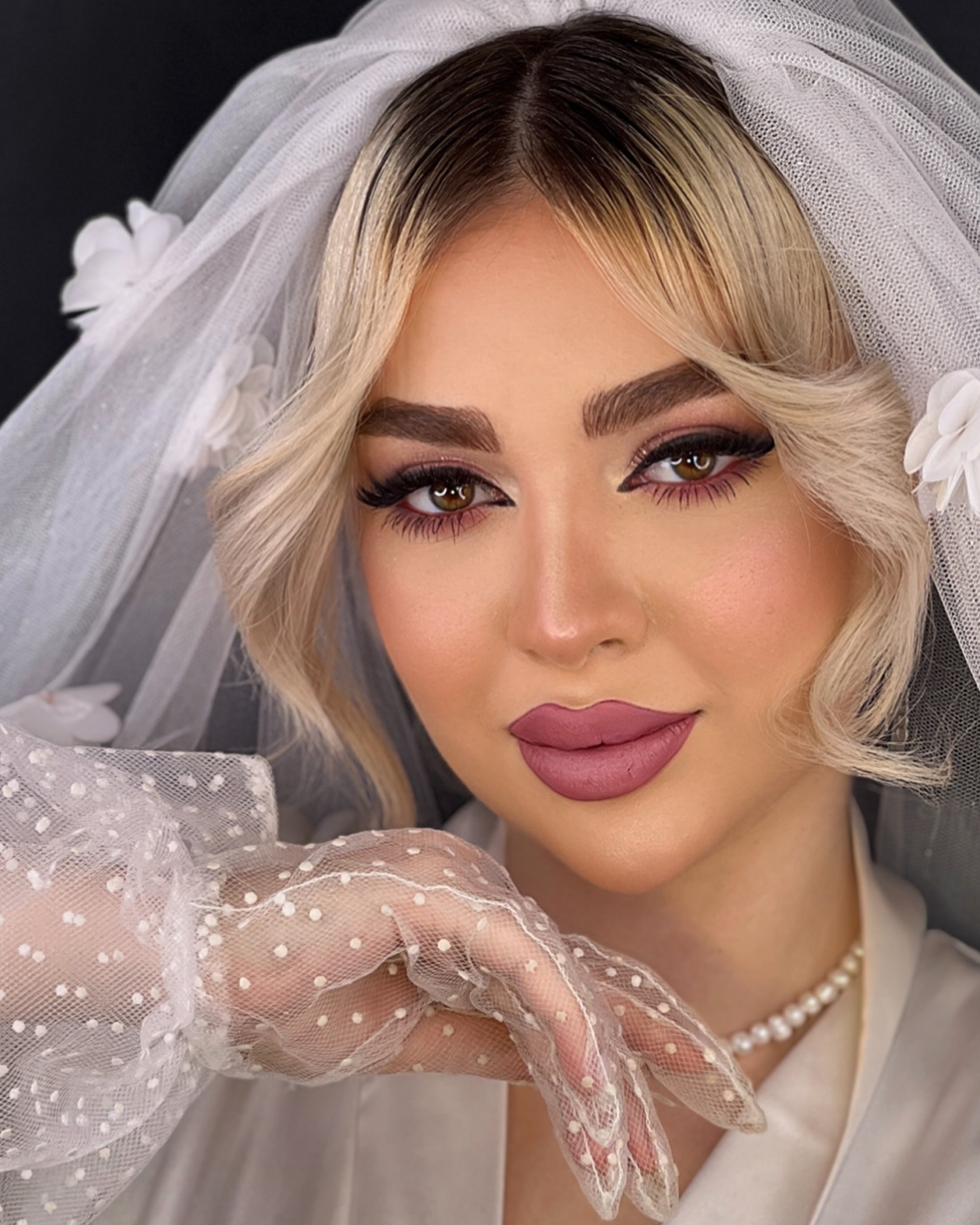نمونه کار زیبا قربان زاده — لیفت و لمینت مژه