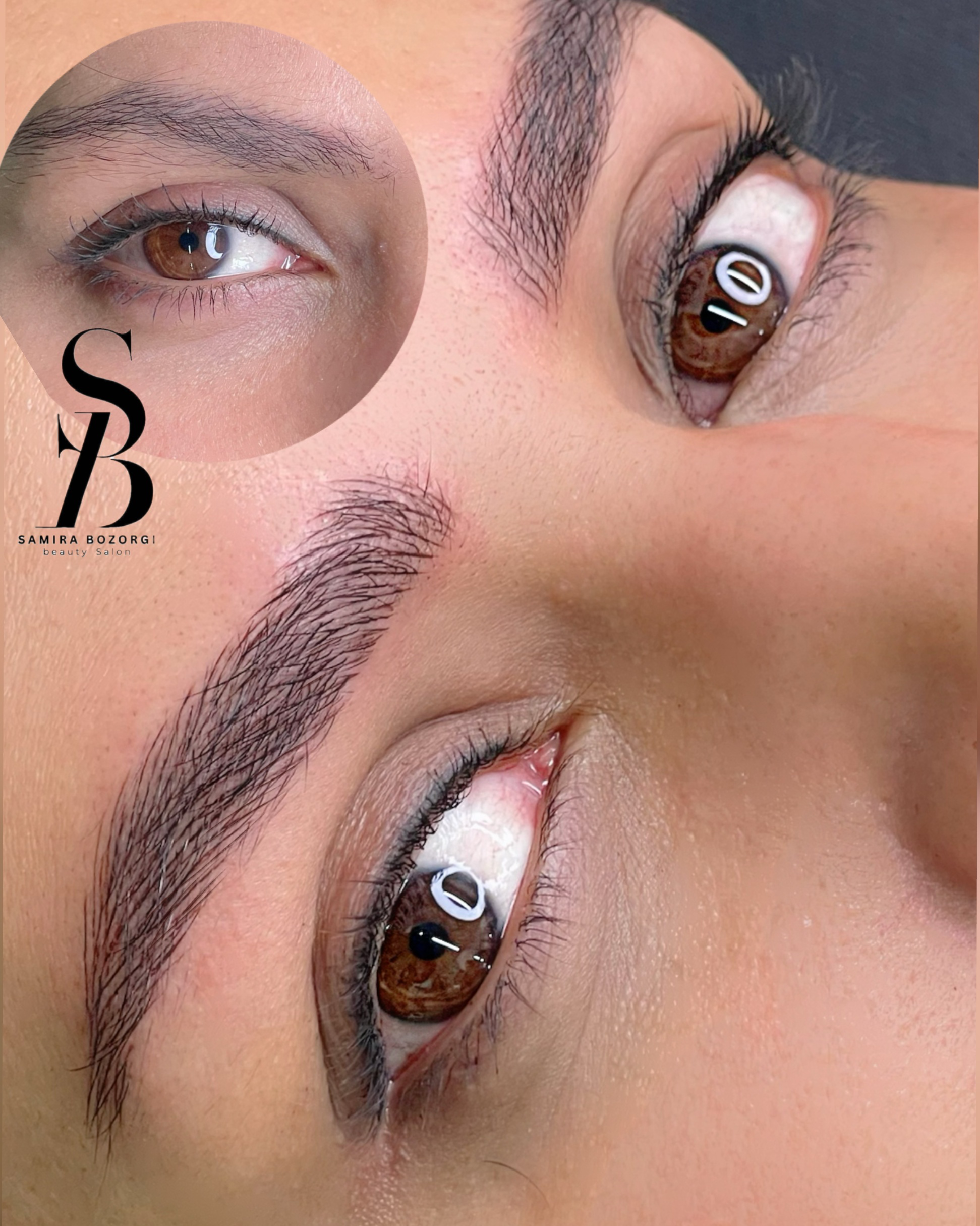 نمونه کار سمیرا بزرگی راد — لیفت و لمینت مژه