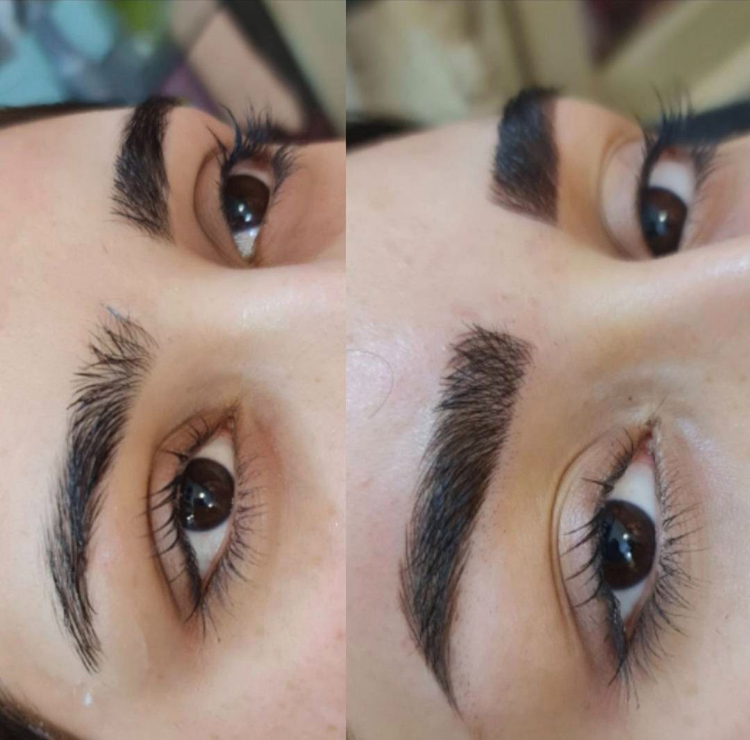 نمونه کار سالن زیبایی بهشت سپید سپیده رجائی — لیفت و لمینت مژه