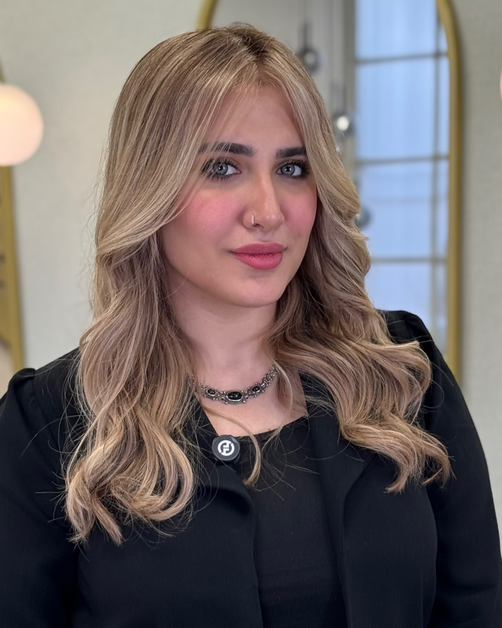 نمونه کار مینا مهدوی — لیفت و لمینت مژه