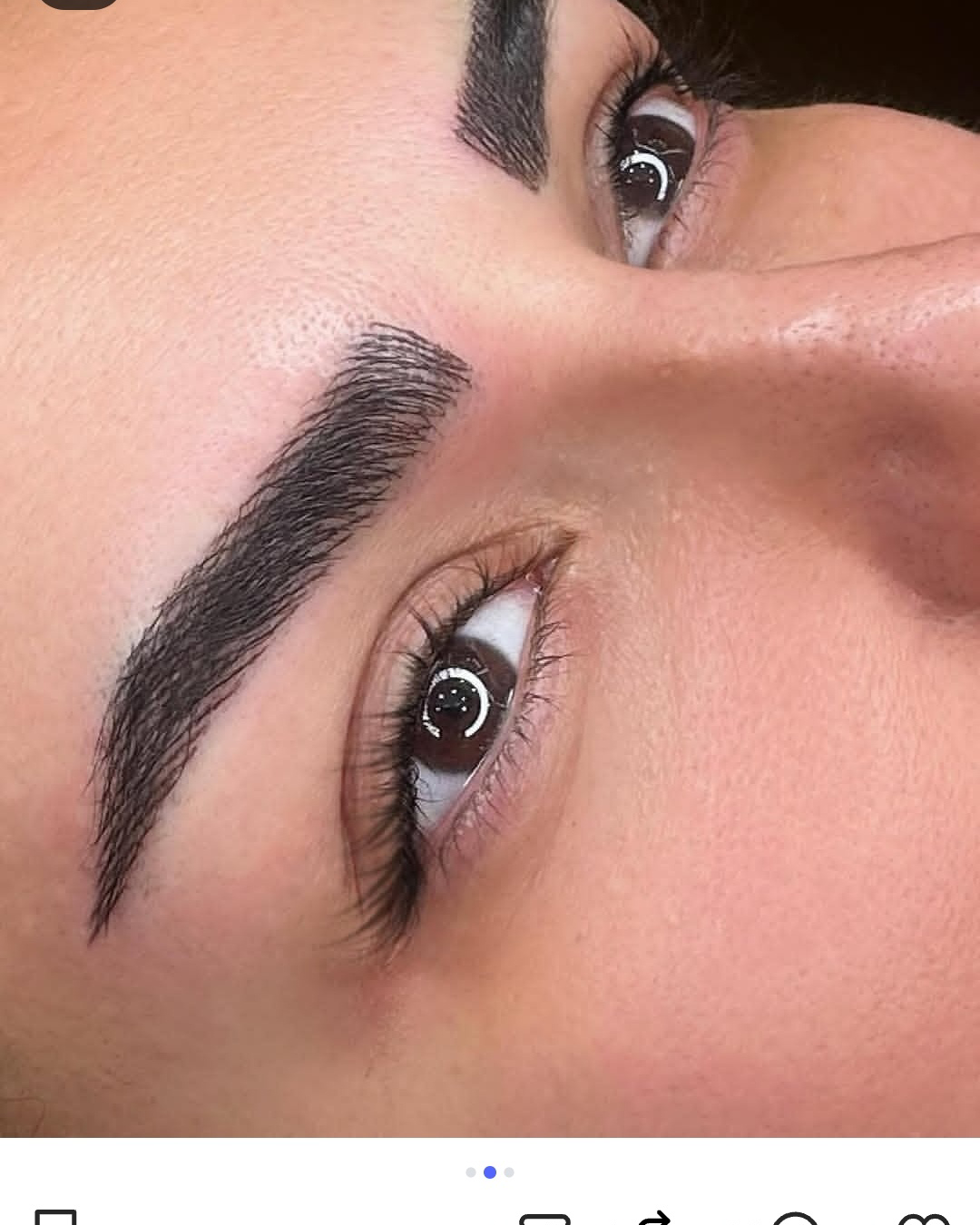 نمونه کار بهار عباس پور — لیفت و لمینت مژه