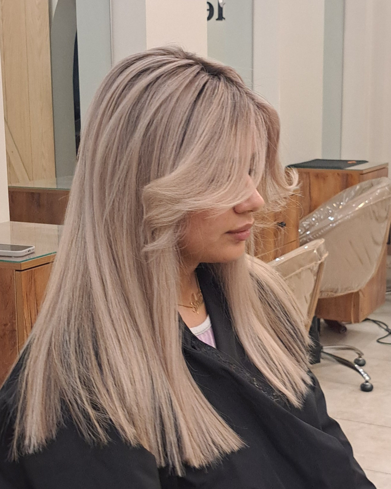 نمونه کار شراره سالمی — لیفت و لمینت مژه